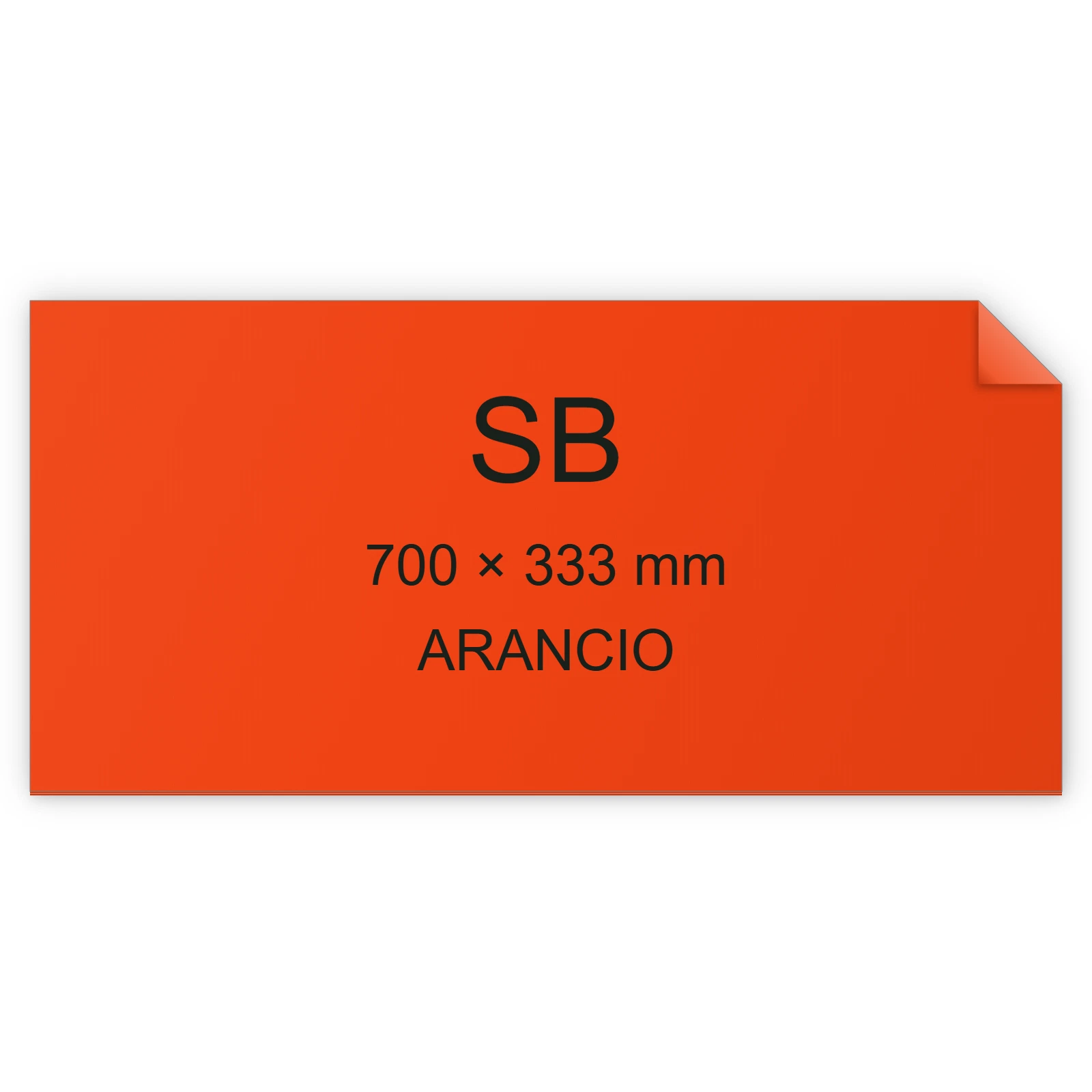 Cartoncino Favini, Bindakote Monolucido Colori Forti, 250 g/m², SB, ARANCIO 13 bra950SB