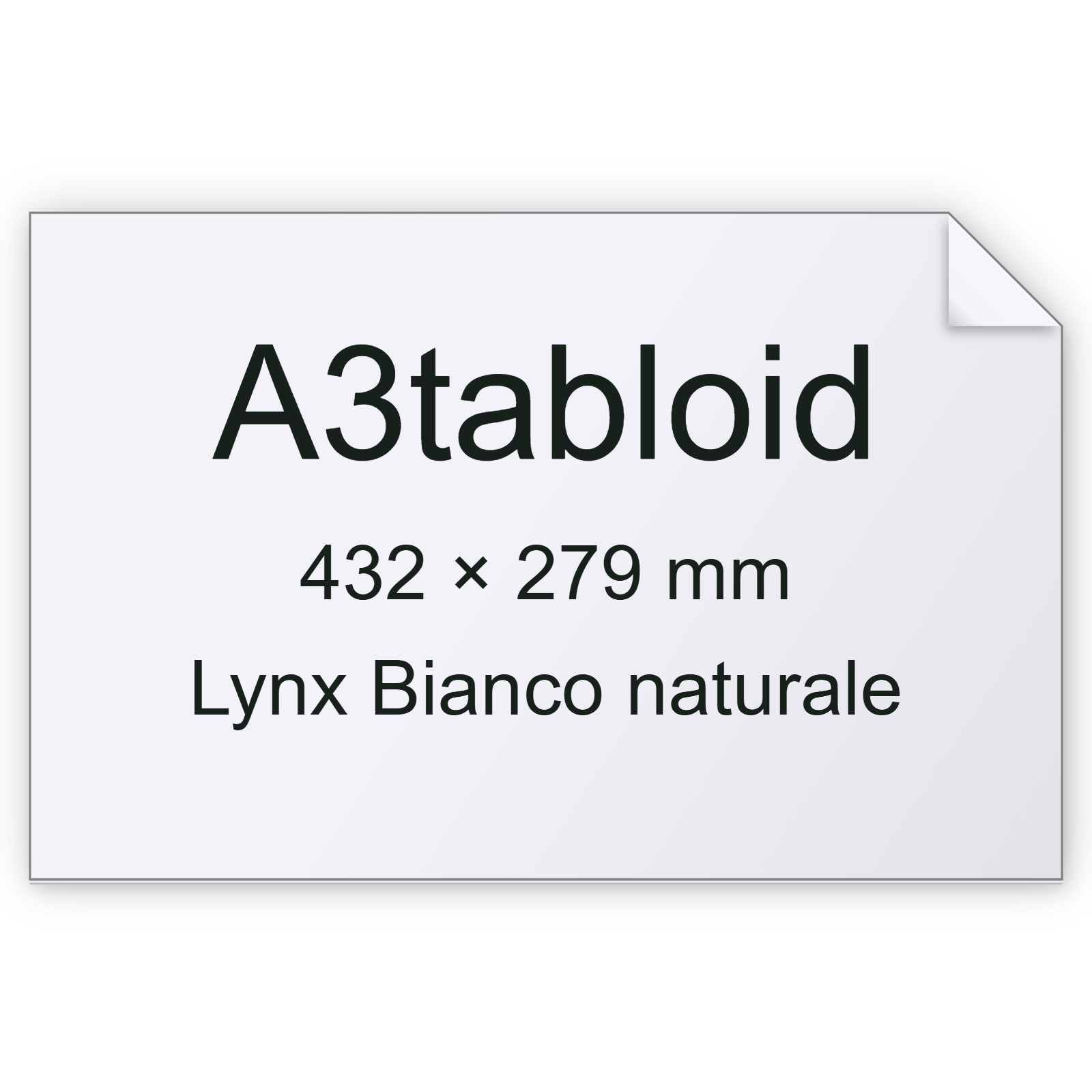 CartaLynx, Munken, BiancoNATURALE, 90gr, a3tabloid bra1850a3tabloid