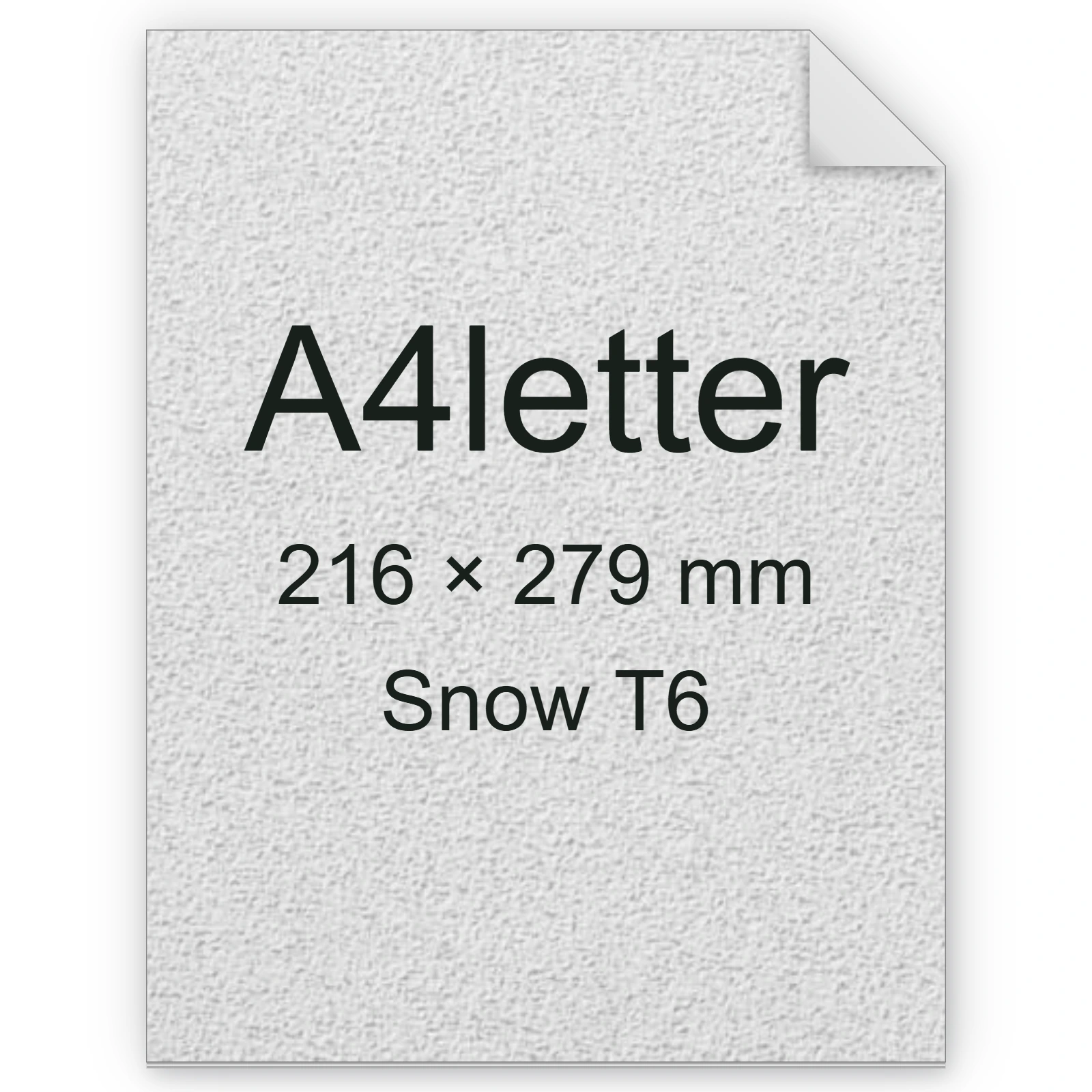 Carta Favini, Classy Covers, 115 g/m², A4letter, SNOW T6 bra6642a4letter