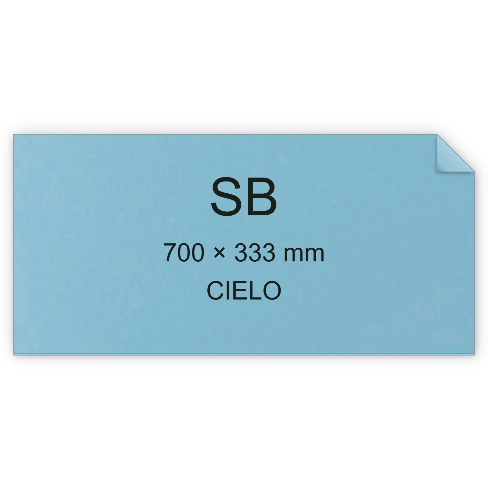 Cartoncino Favini, Bindakote Monolucido Colori Forti, 250 g/m², SB, CIELO 05 bra922SB