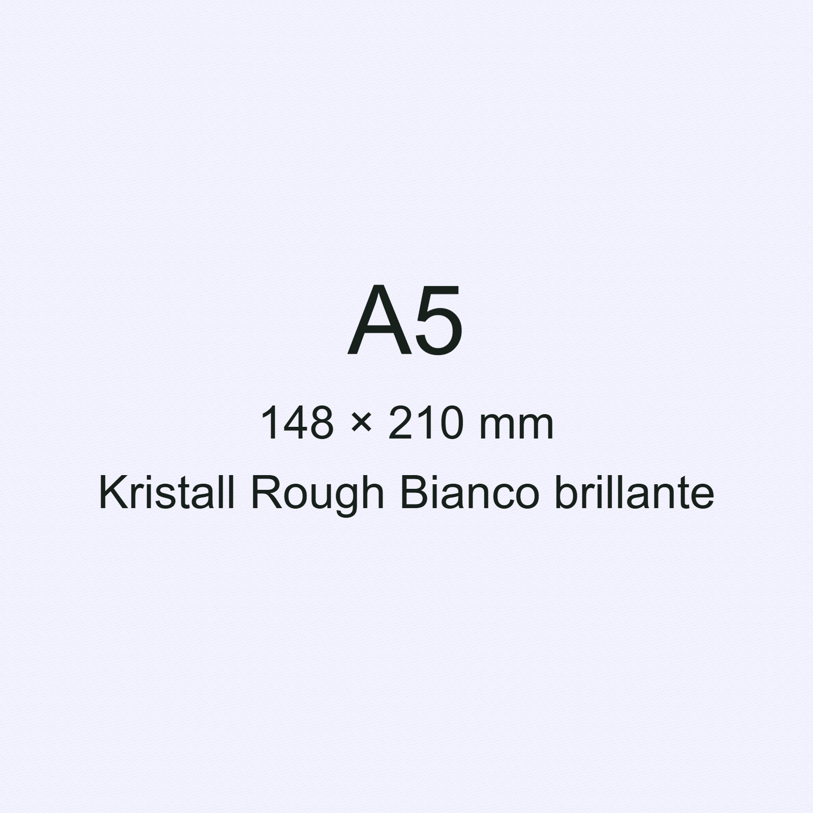 Carta Kristall Rough, Munken, BiancoBrillante, 100gr, a5 bra2568a5 - immagine aggiuntiva