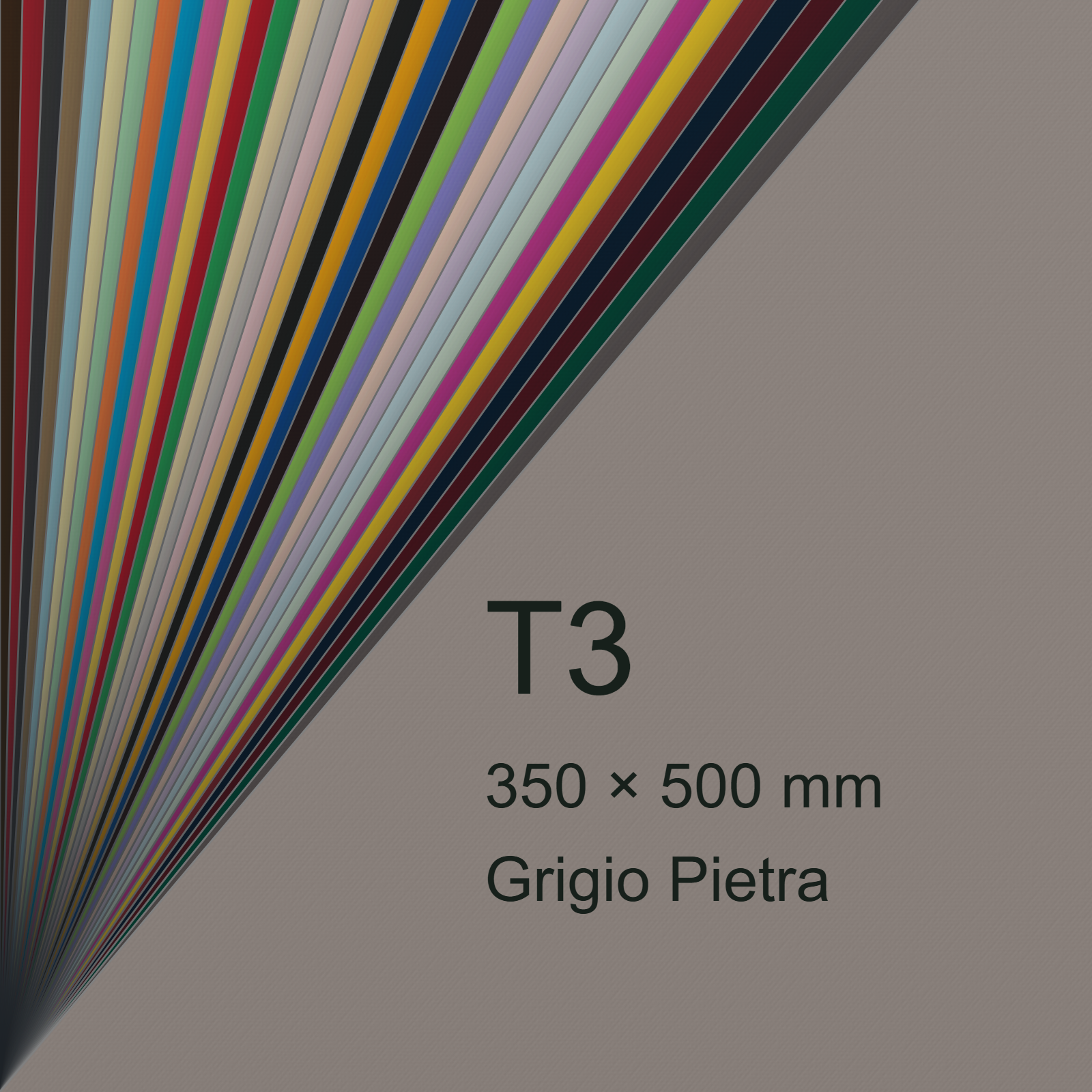 Cartoncino Favini, Burano, 140 g/m², T3, GRIGIO PIETRA 14 bra1811T3 - immagine aggiuntiva