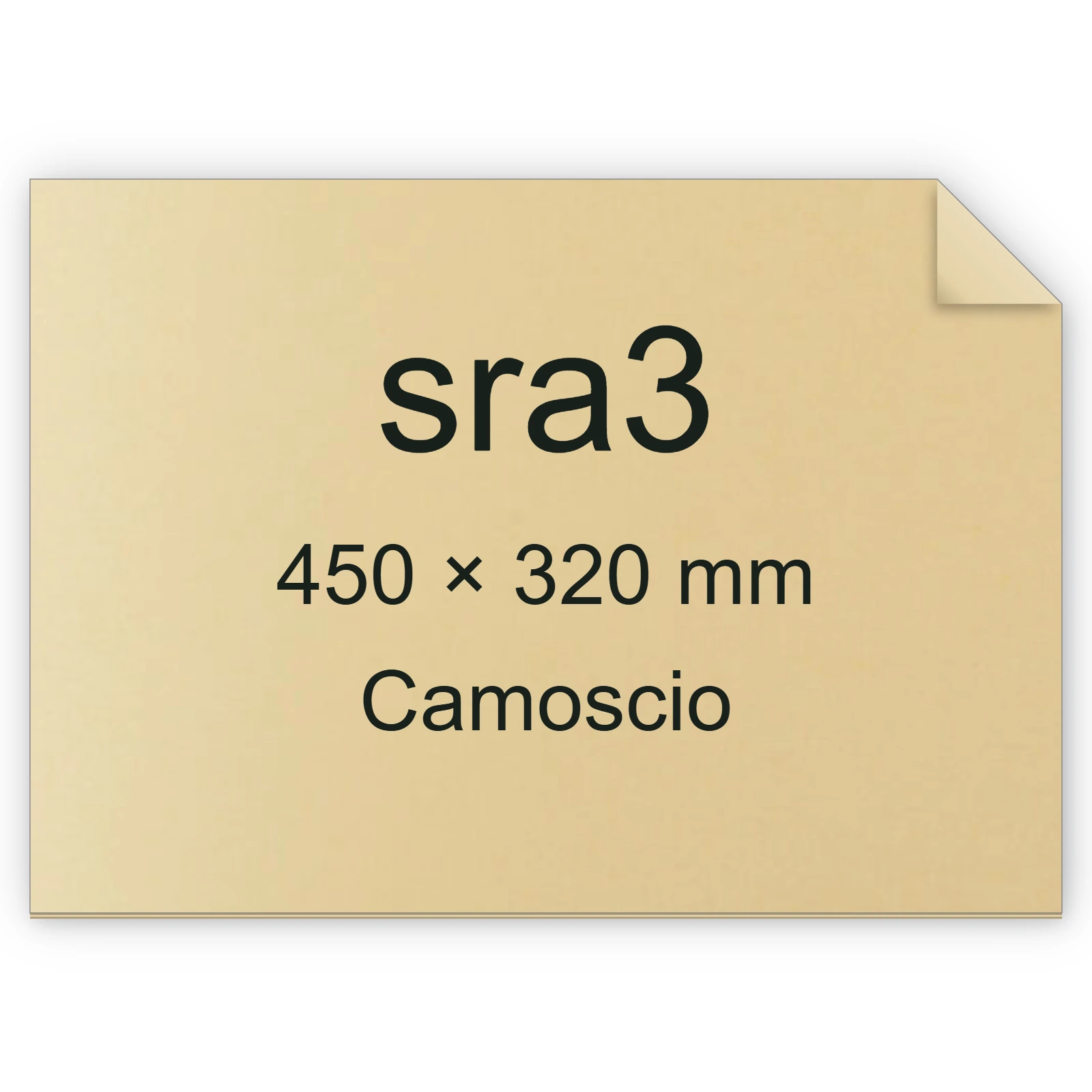 Cartoncino Favini, Burano, 120 g/m², SRA3, CAMOSCIO 02 bra792sra3