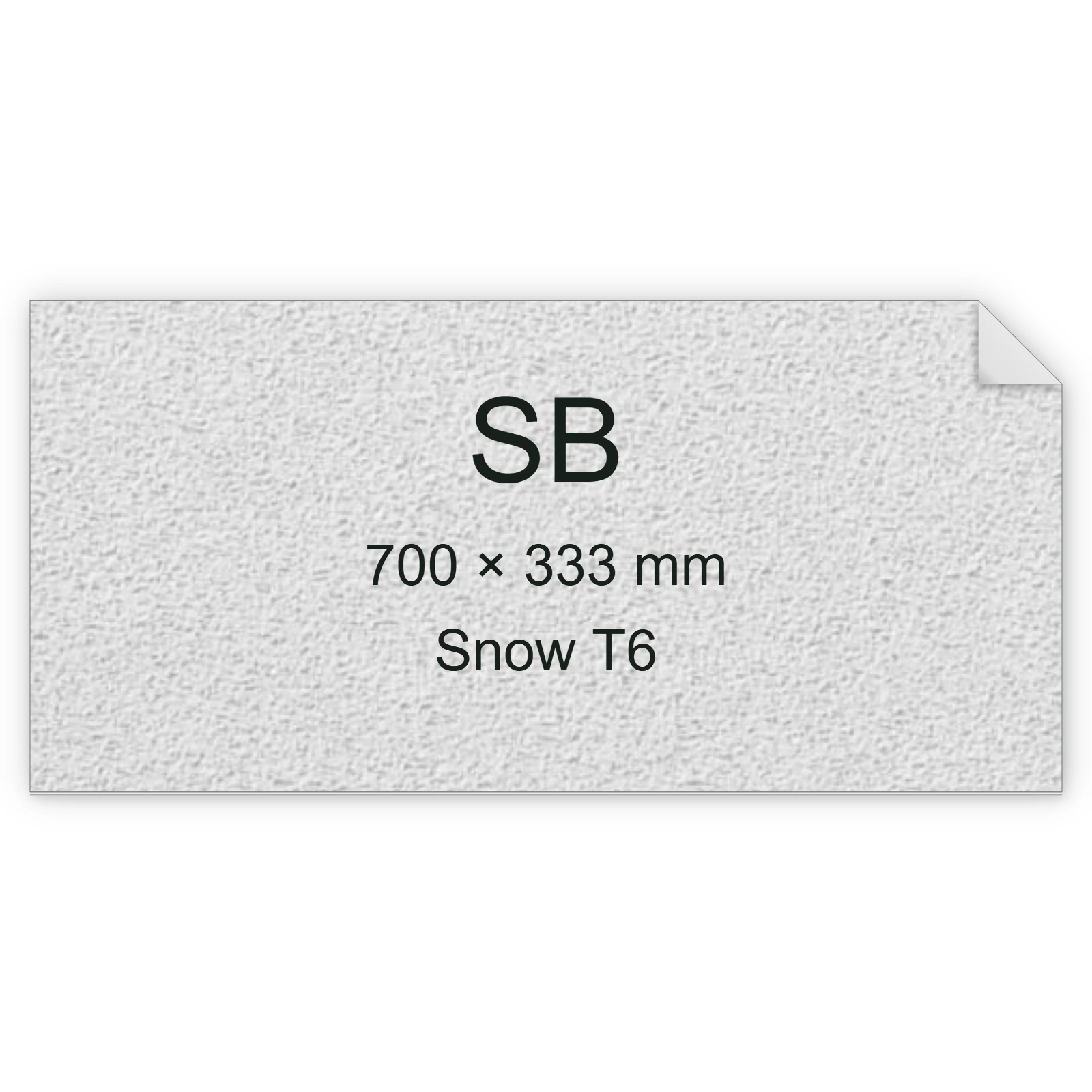 Carta Favini, Classy Covers, 115 g/m², SB, SNOW T6 bra6642sb