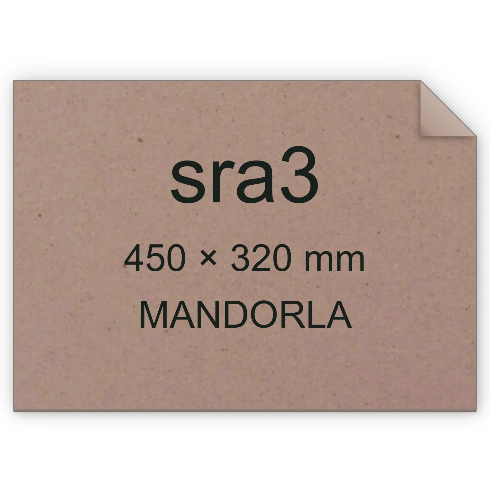 Cartoncino Favini, Crush, 350 g/m², sra3, MANDORLA bra6715sra3