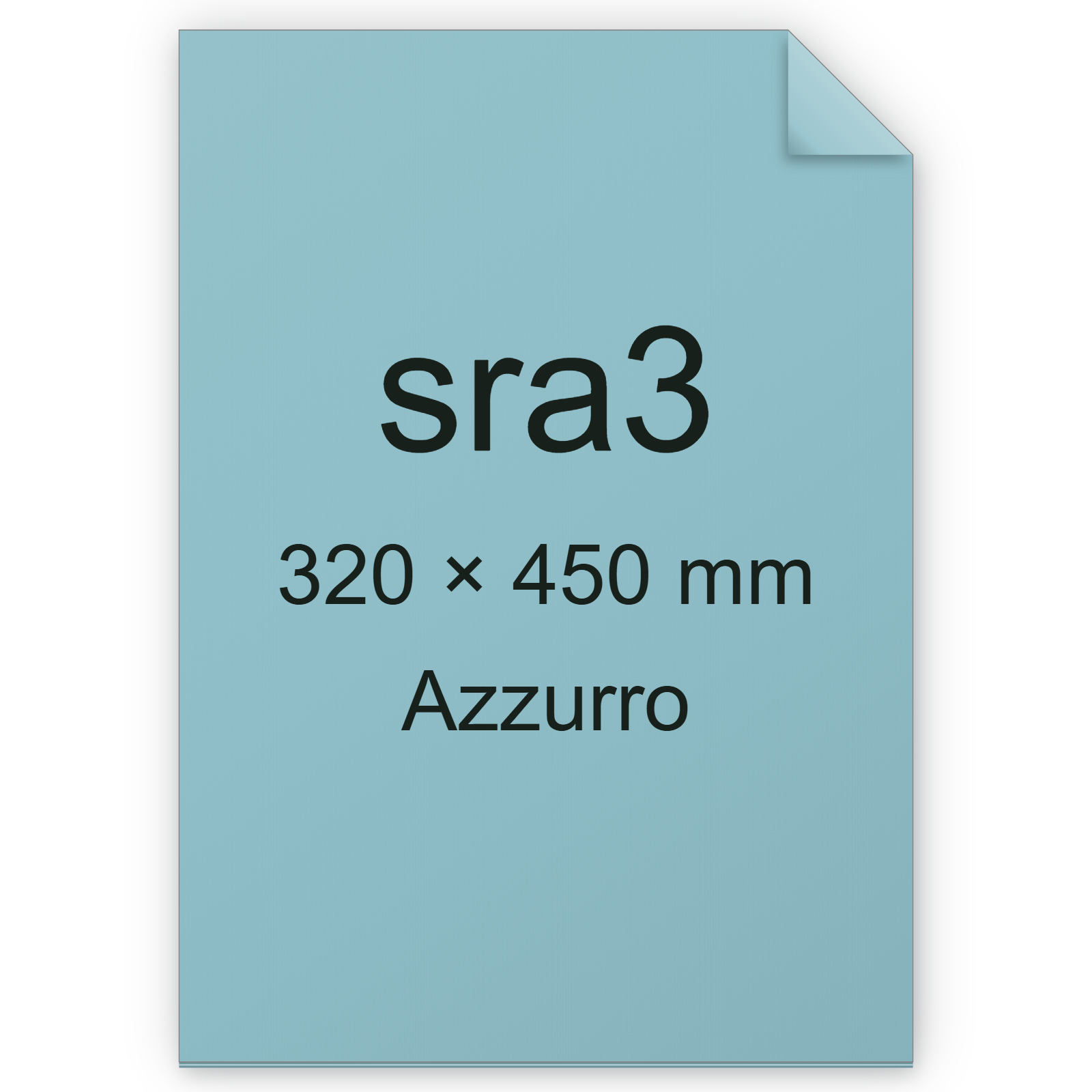 Cartoncino Favini, Burano, 120 g/m², SRA3, AZZURRO 08 bra791sra3