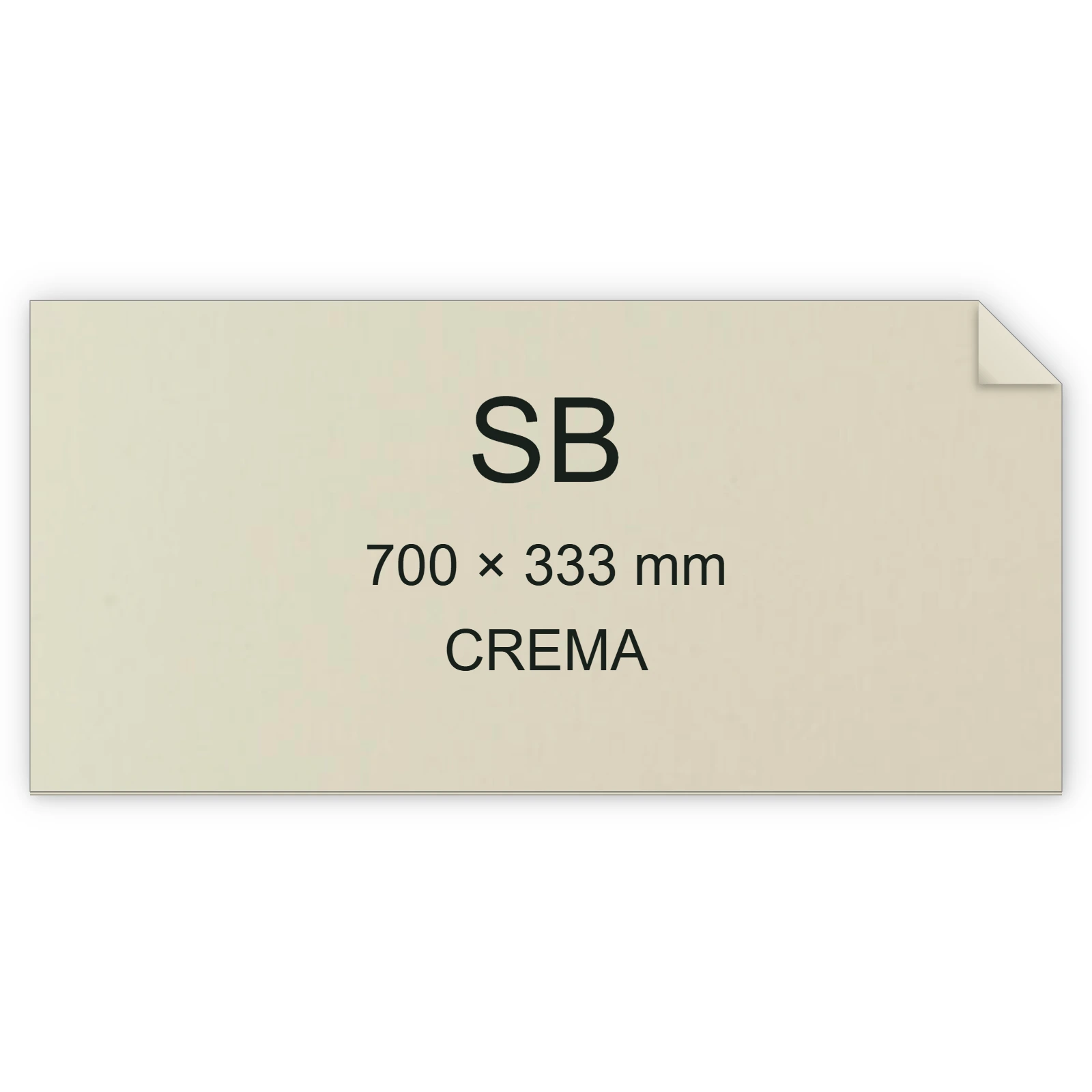 Cartoncino Favini, Shiro Tree Free, 300 g/m², SB, CREMA bra1159sb