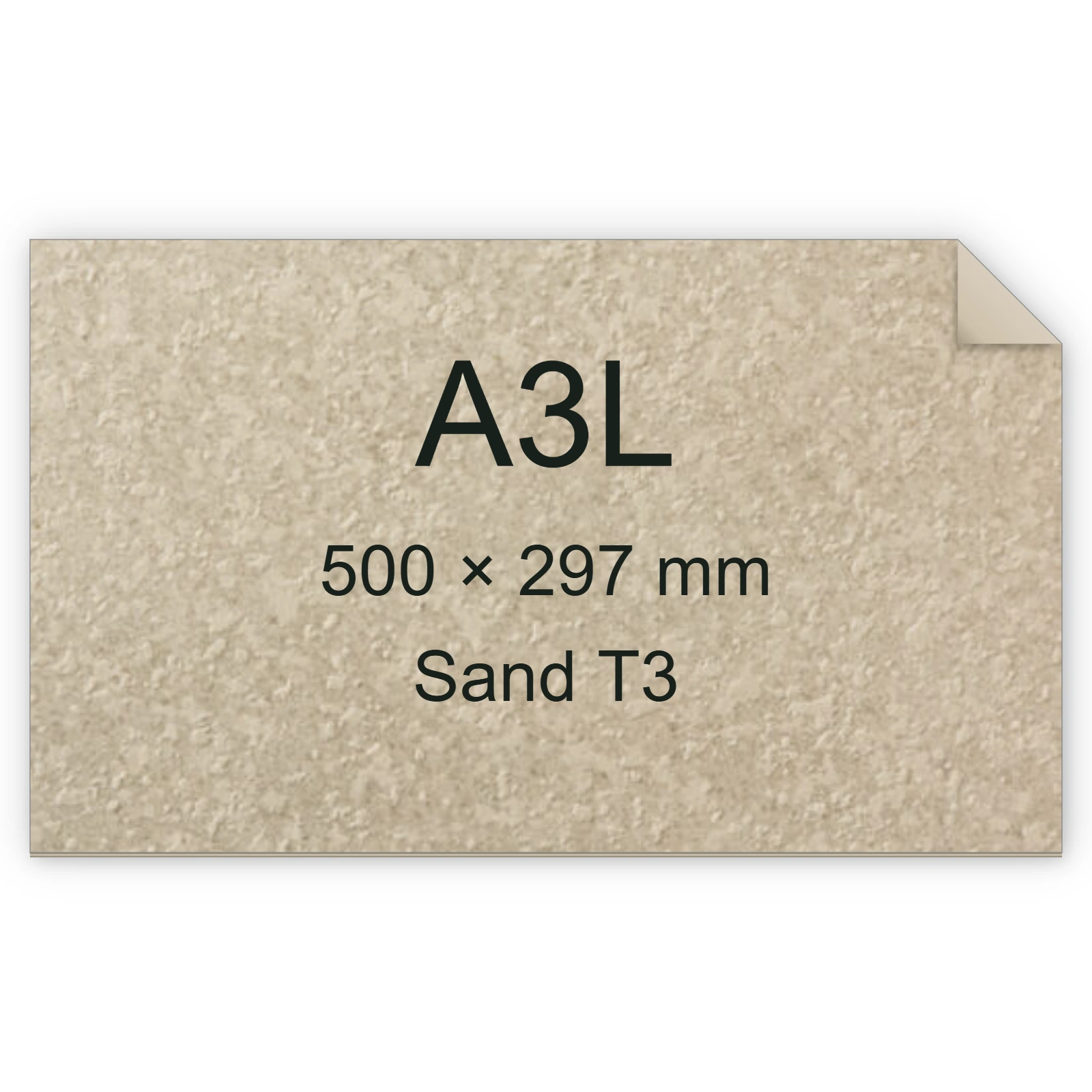 Carta Favini, Classy Covers, 115 g/m², A3L, SAND T3 bra6644a3l