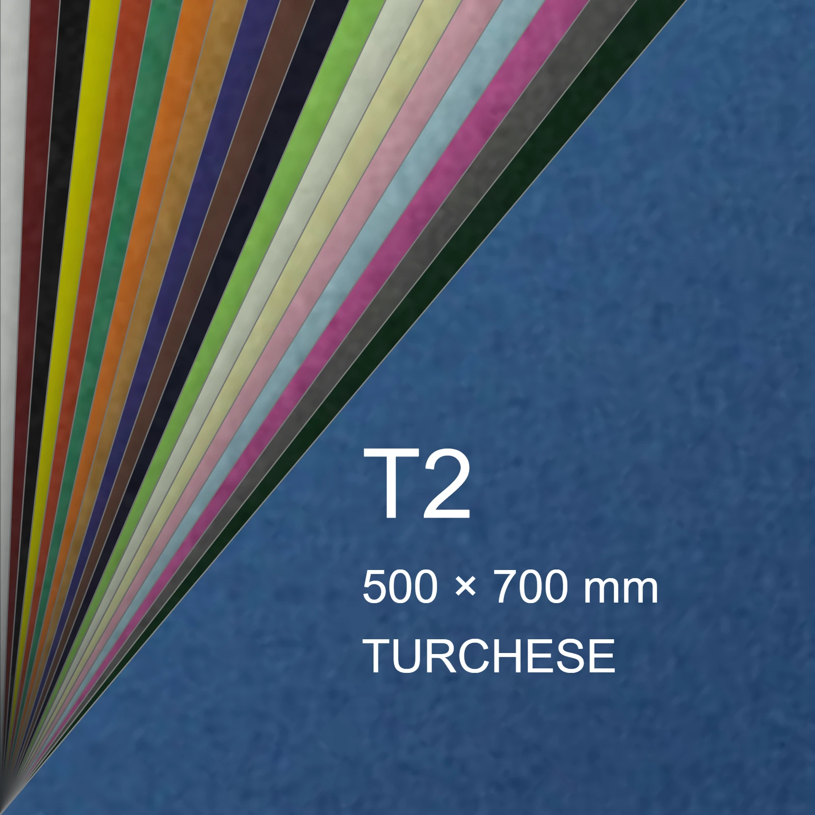 Cartoncino Favini, Prisma Color Sigillo Monoruvido, 220 g/m², T2, TURCHESE 25 FAVA33G012 - immagine aggiuntiva