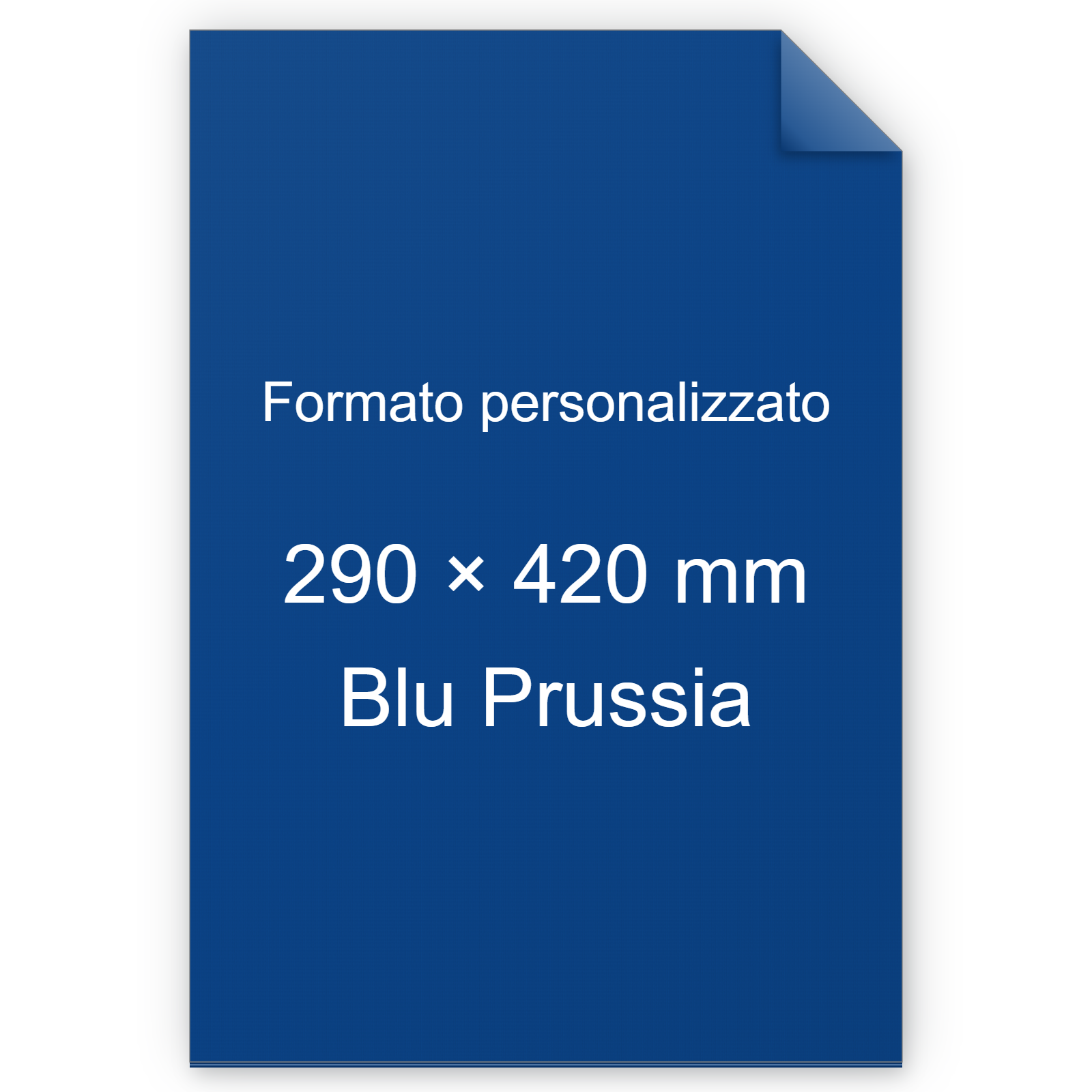 Cartoncino Favini, Burano, 320 g/m², 290x420 mm, BLU PRUSSIA 62 BRA811a3