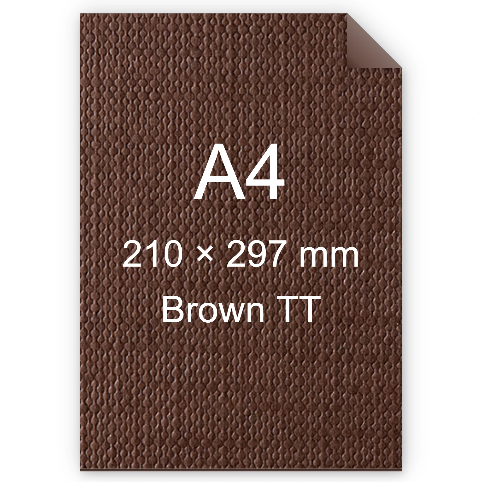 Cartoncino Favini, Classy Covers, 120 g/m², A4, BROWN TT bra6629