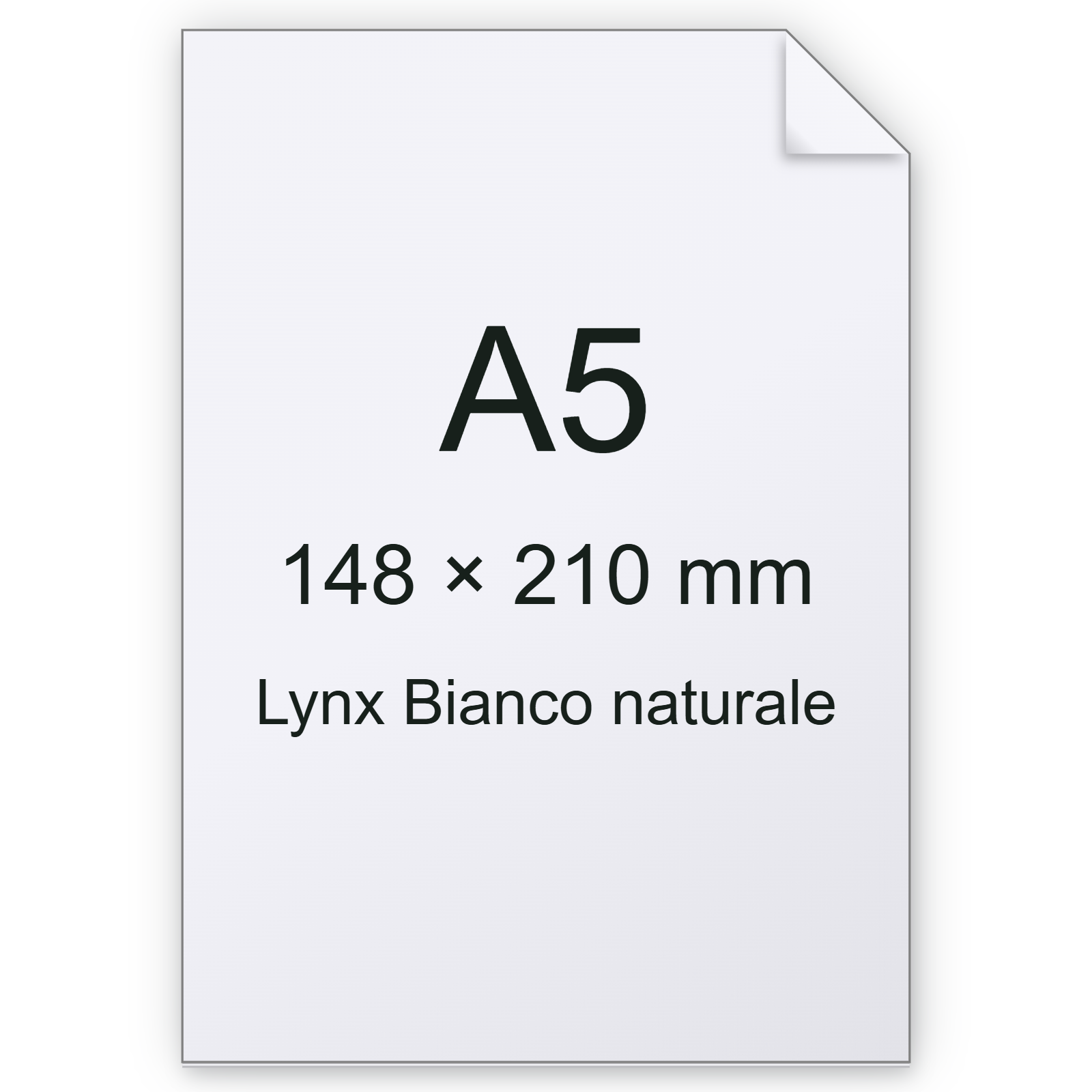 CartaLynx, Munken, BiancoNATURALE, 90gr, a5 bra1850a5