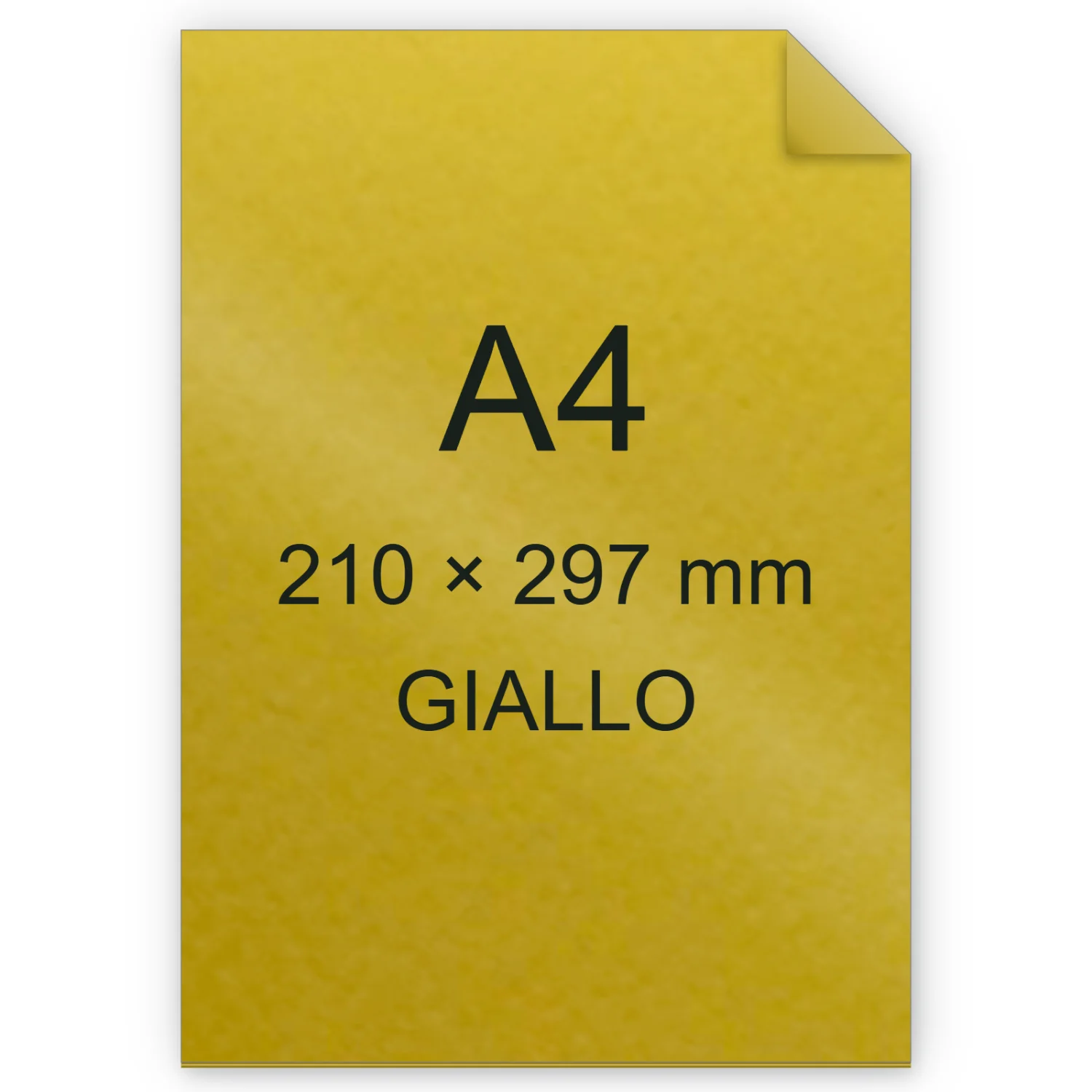 Cartoncino Favini, Prisma Plastificato, 250 g/m², A4, GIALLO bra1329