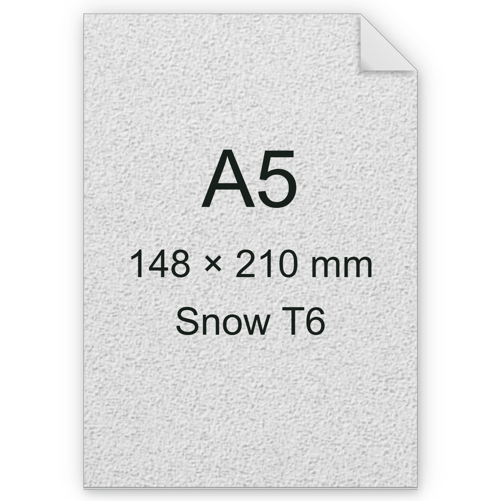 Carta Favini, Classy Covers, 115 g/m², A5, SNOW T6 bra6642a5
