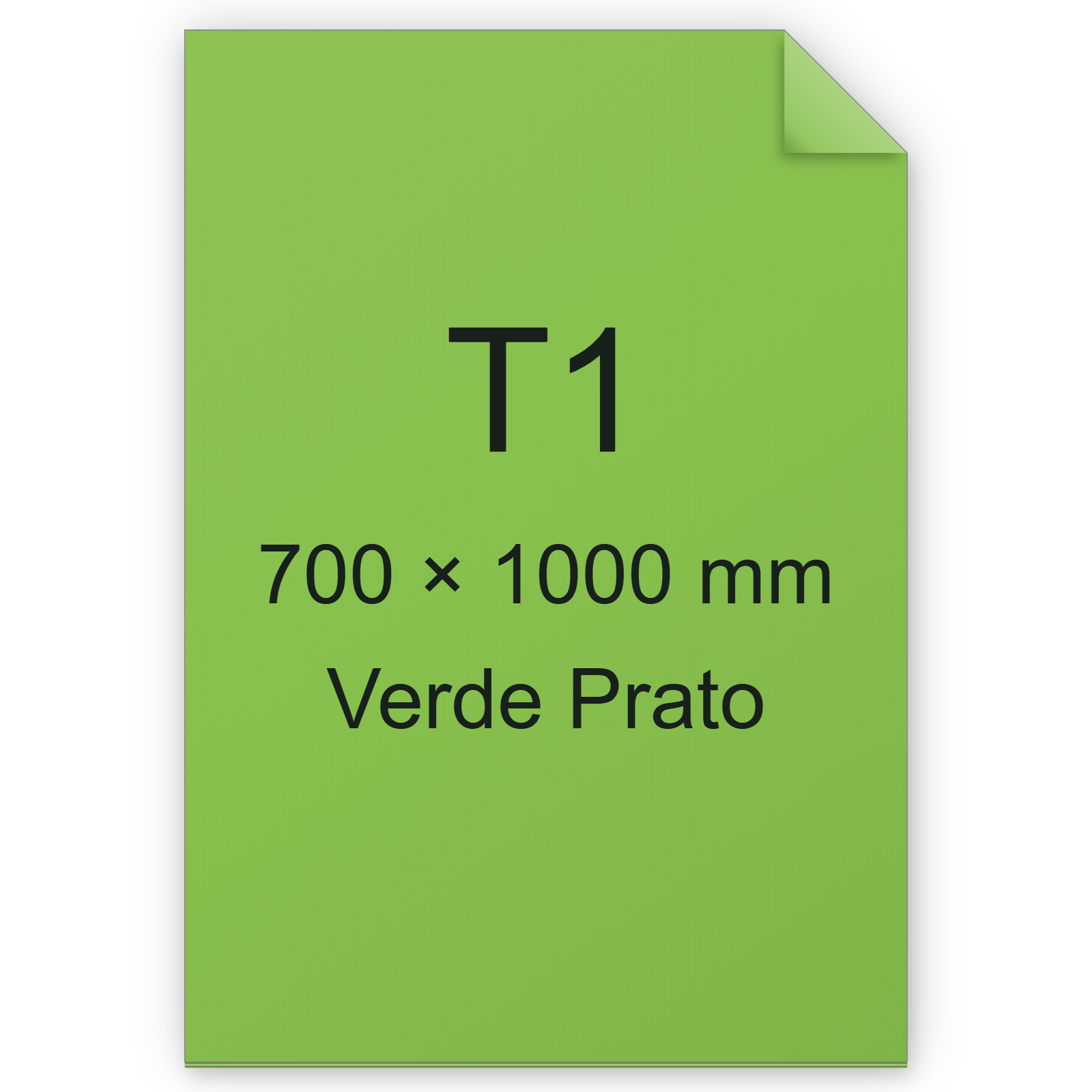 Cartoncino Favini, Burano, 200 g/m², T1, VERDE PRATO 54 BRA820t1