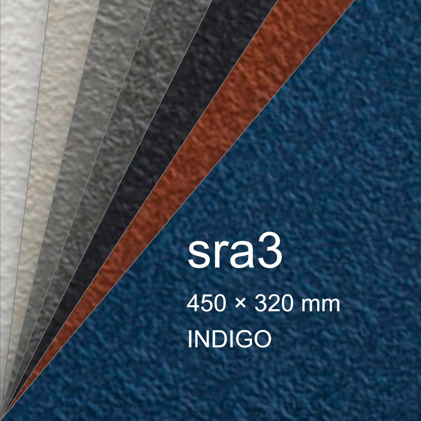 Cartoncino Favini, Tokyo, 120 g/m², sra3, INDIGO bra6611sra3 - immagine aggiuntiva