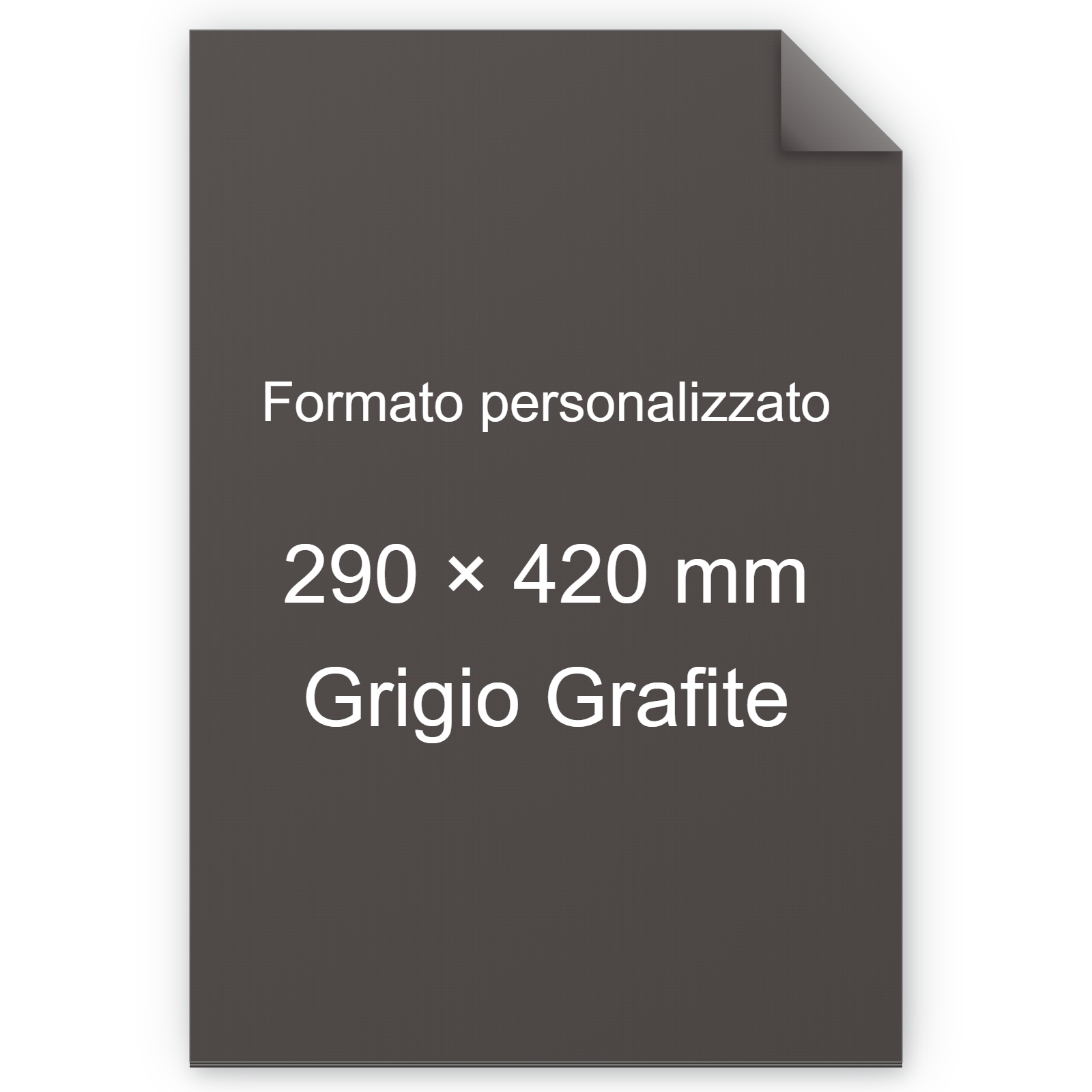 Cartoncino Favini, Burano, 320 g/m², 290x420 mm, GRIGIO GRAFITE 72 BRA876a3