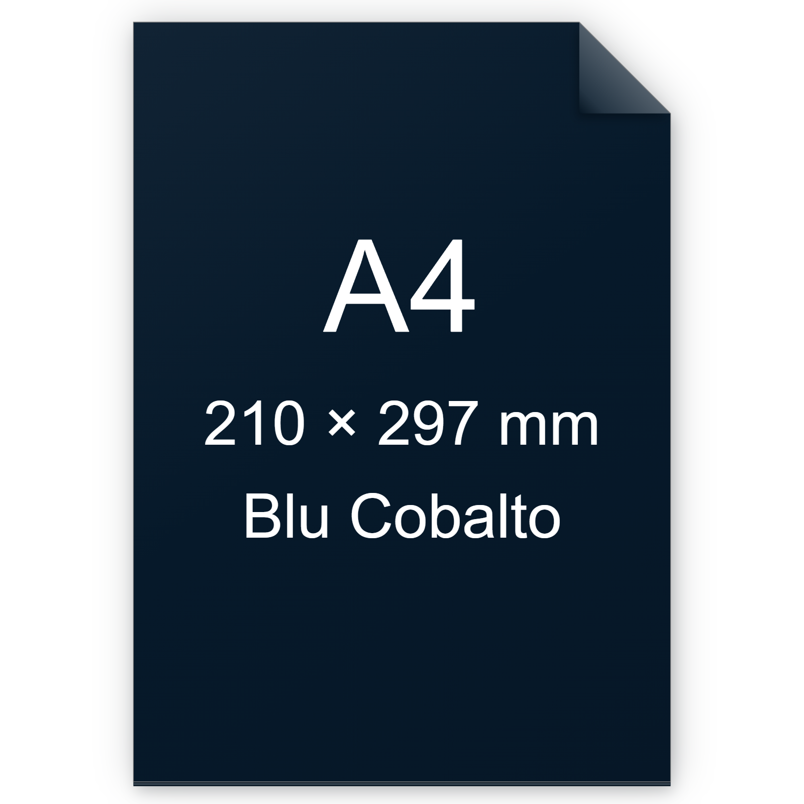 Cartoncino Favini, Burano, 200 g/m², A4, BLU COBALTO 66 bra3342