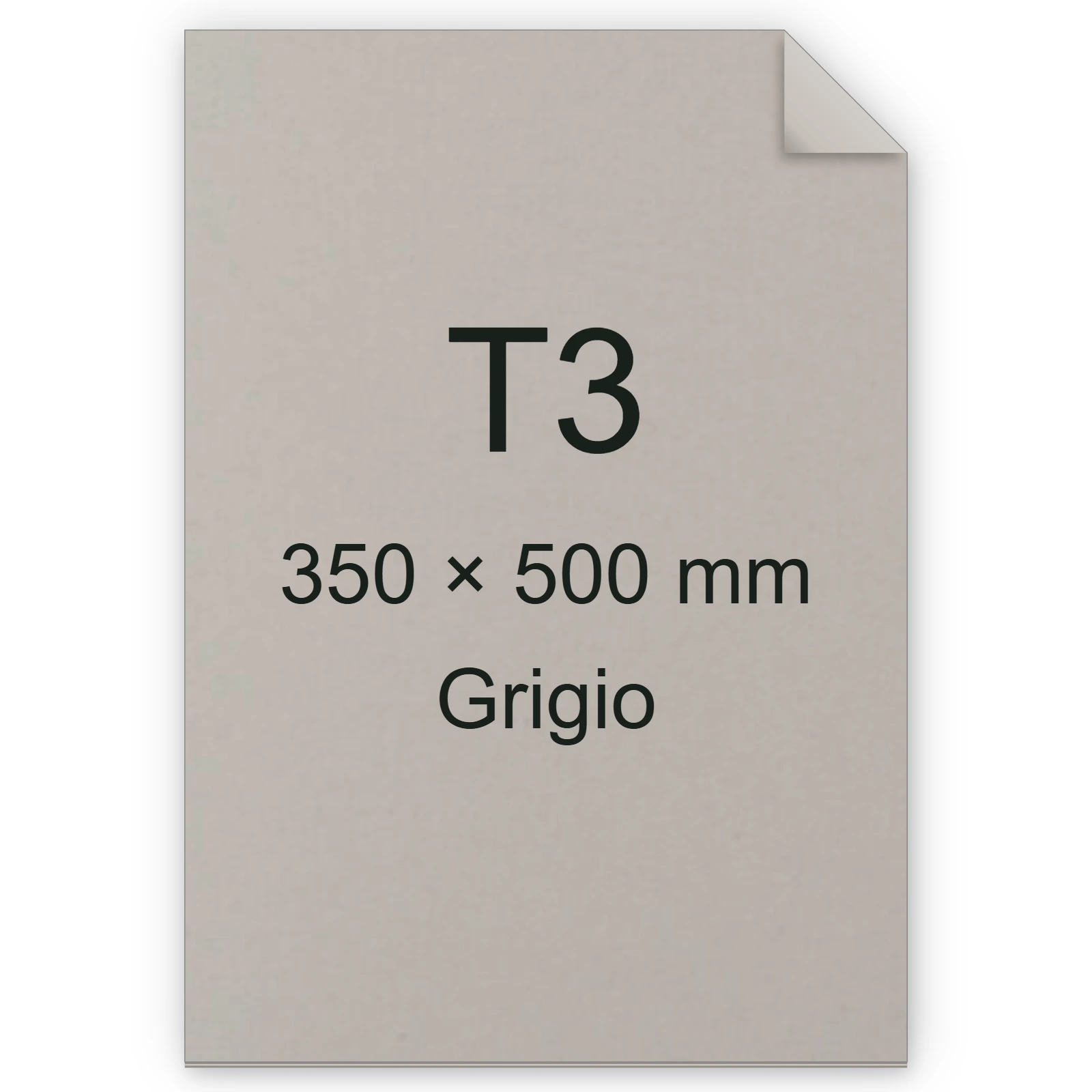 Cartoncino Favini, Burano, 120 g/m², T3, GRIGIO 12 bra790T3
