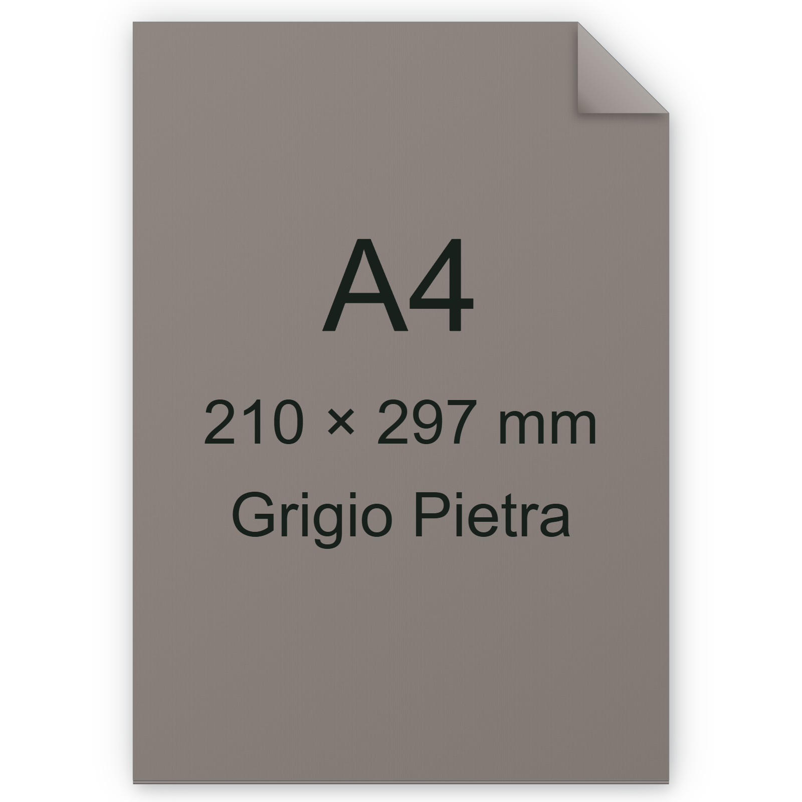 Cartoncino Favini, Burano, 200 g/m², A4, GRIGIO PIETRA 14 bra1812