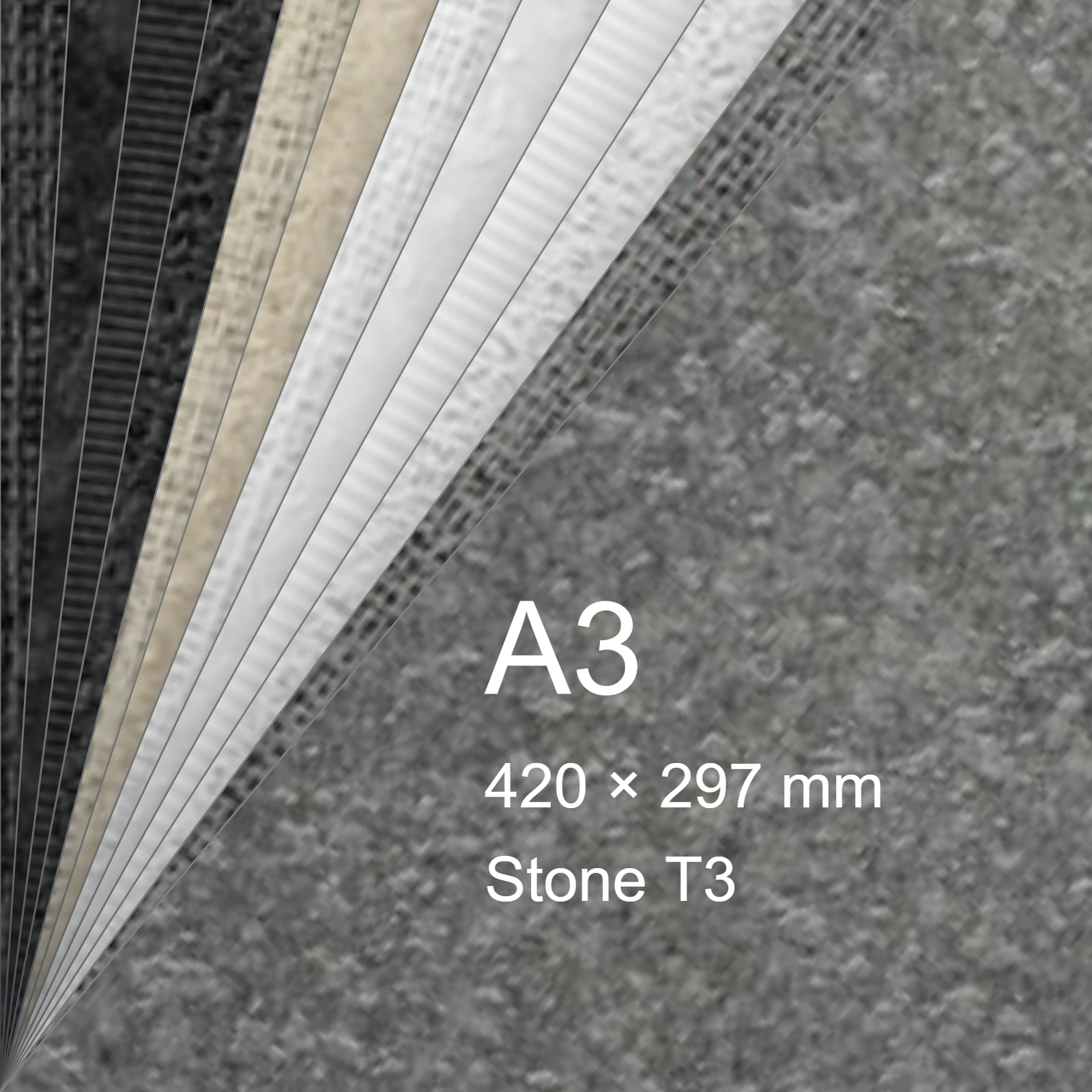 Carta Favini, Classy Covers, 115 g/m², A3, STONE T3 bra6646a3 - immagine aggiuntiva