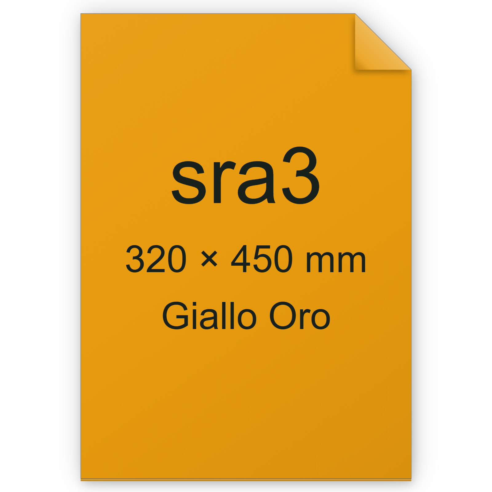 Cartoncino Favini, Burano, 140 g/m², SRA3, GIALLO ORO 52 bra266sra3