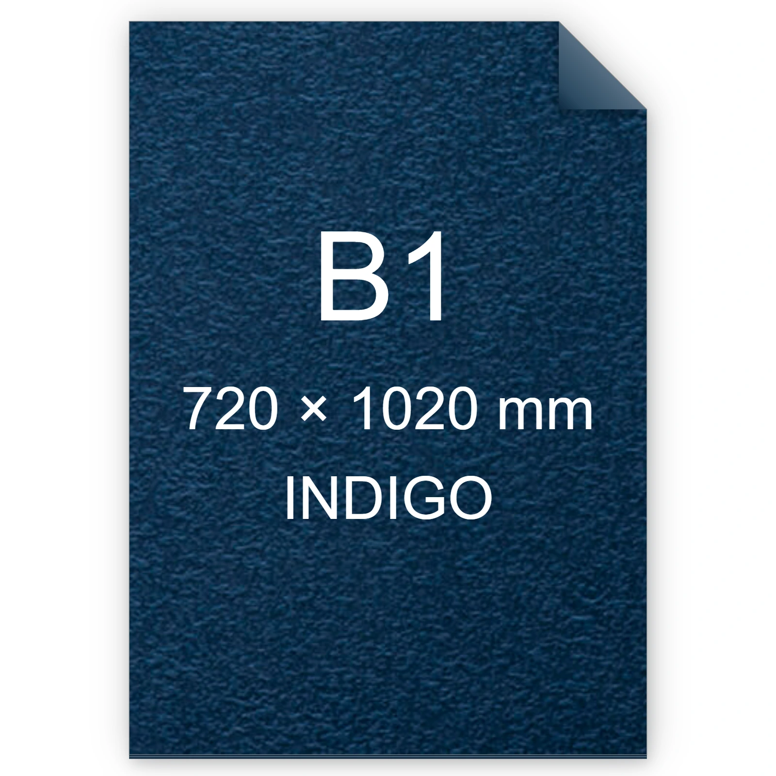Cartoncino Favini, Tokyo, 120 g/m², B1, INDIGO bra6611b1