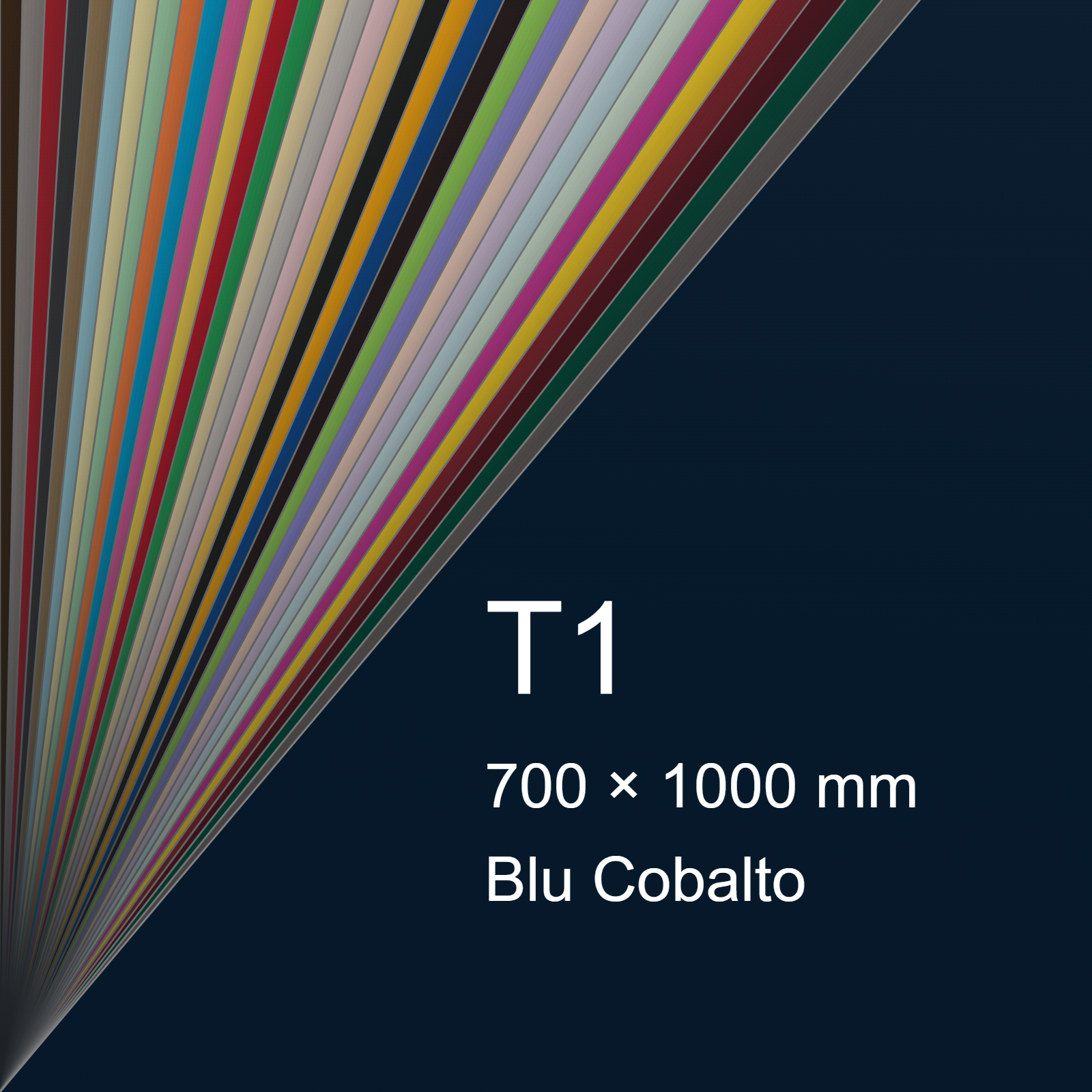 Cartoncino Favini, Burano, 200 g/m², T1, BLU COBALTO 66 BRA3342t1 - immagine aggiuntiva