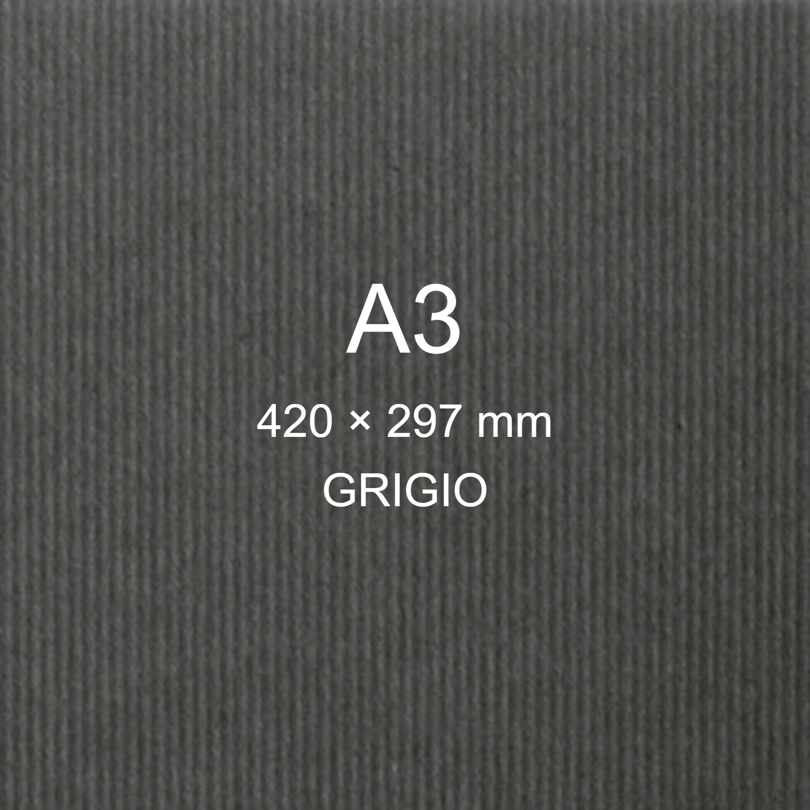 Cartoncino Favini, Twill, 240 g/m², A3, GRIGIO bra6679a3 - immagine aggiuntiva