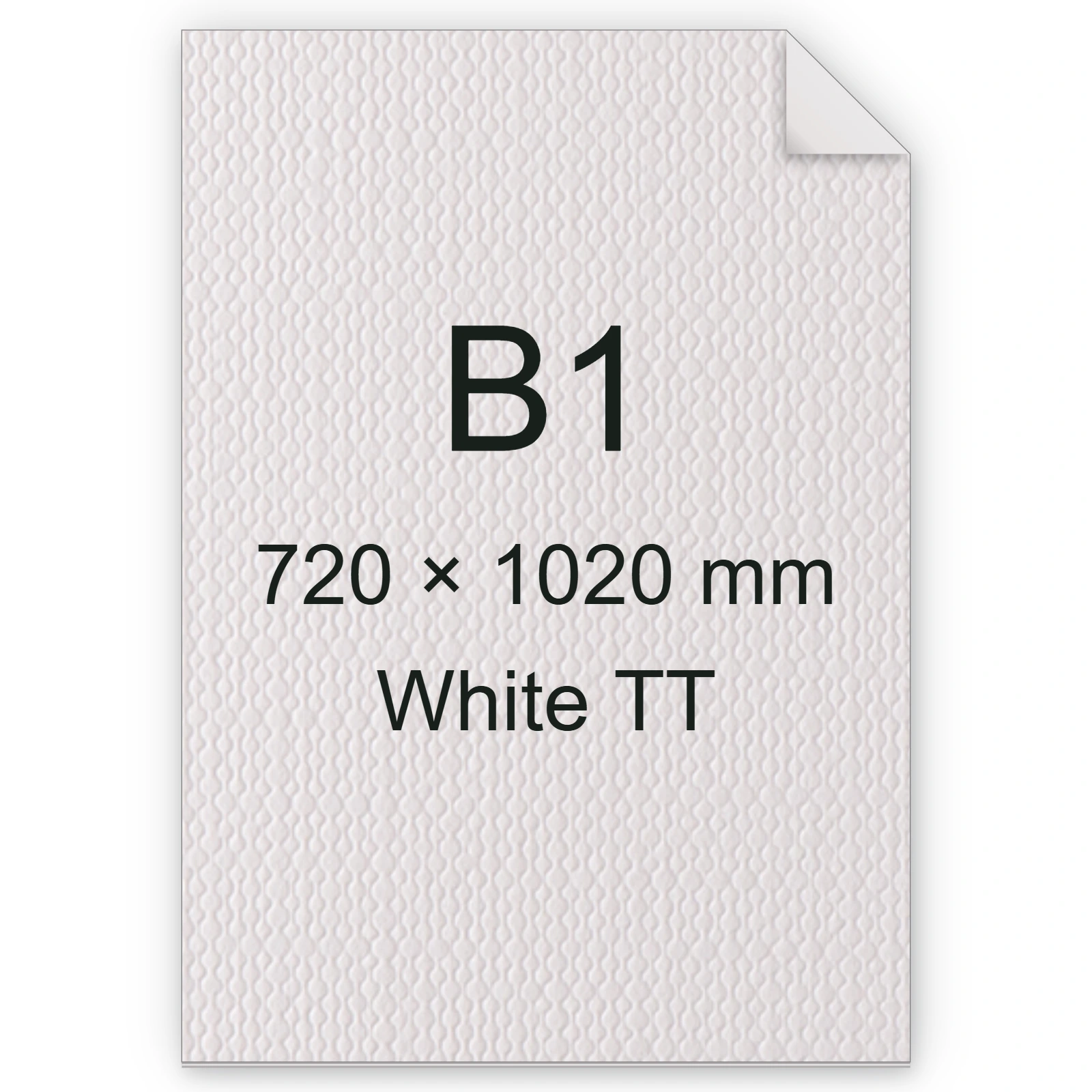Cartoncino Favini, Classy Covers, 120 g/m², B1, WHITE TT bra6615b1