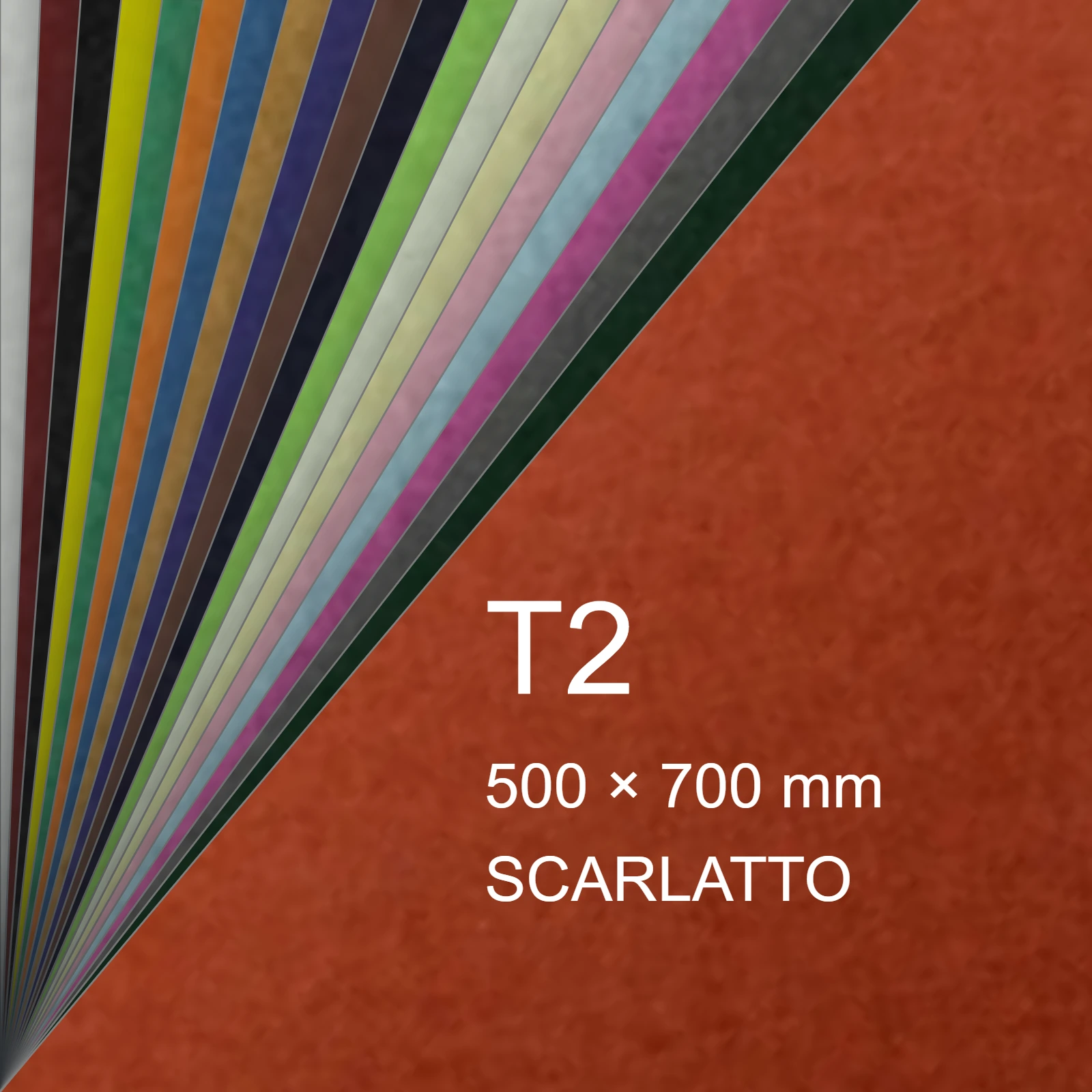 Cartoncino Favini, Prisma Color Sigillo Monoruvido, 220 g/m², T2, SCARLATTO 04 FAVA33C012 - immagine aggiuntiva