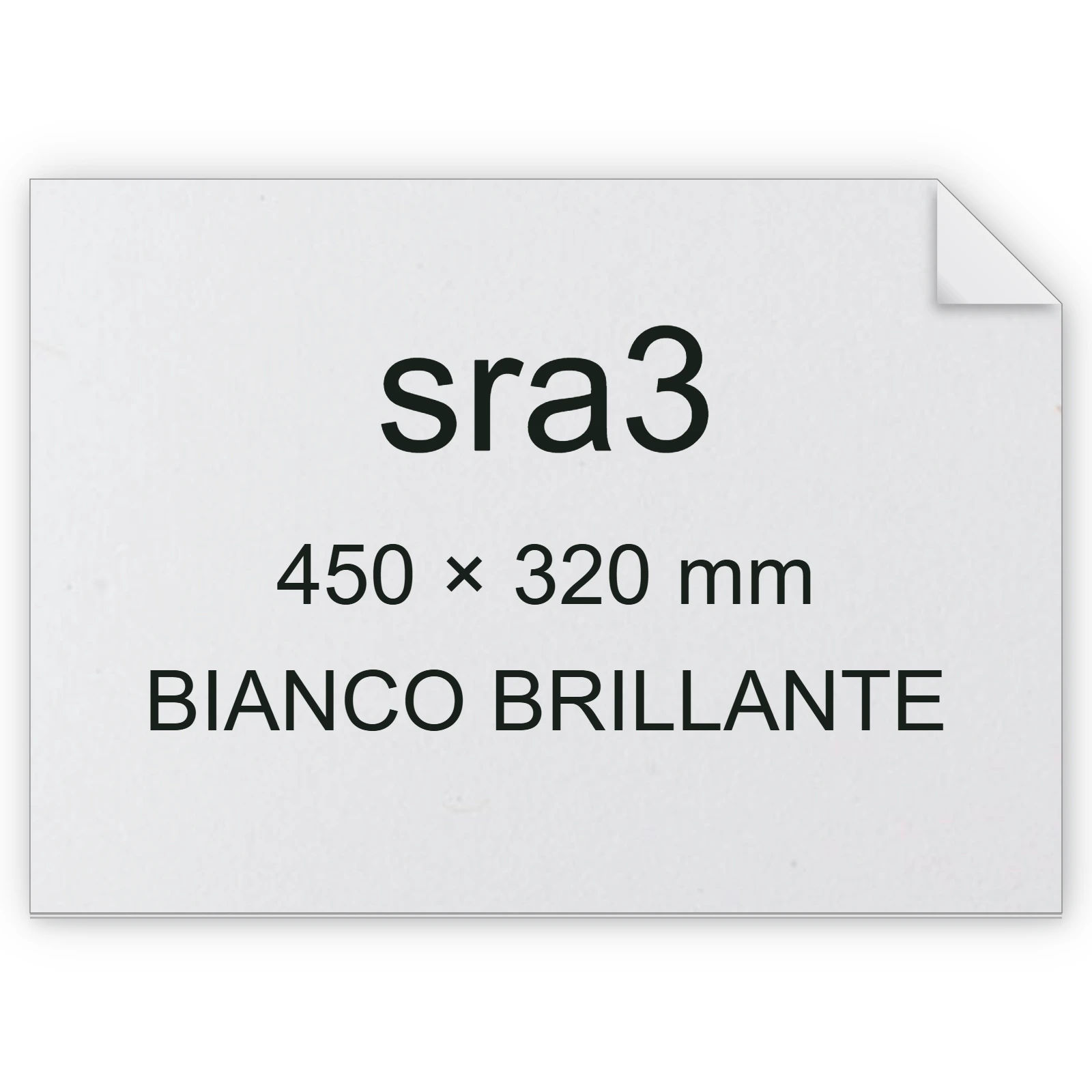 Cartoncino Favini, Shiro Echo, 140 g/m², sra3, BIANCO BRILLANTE bra6579sra3