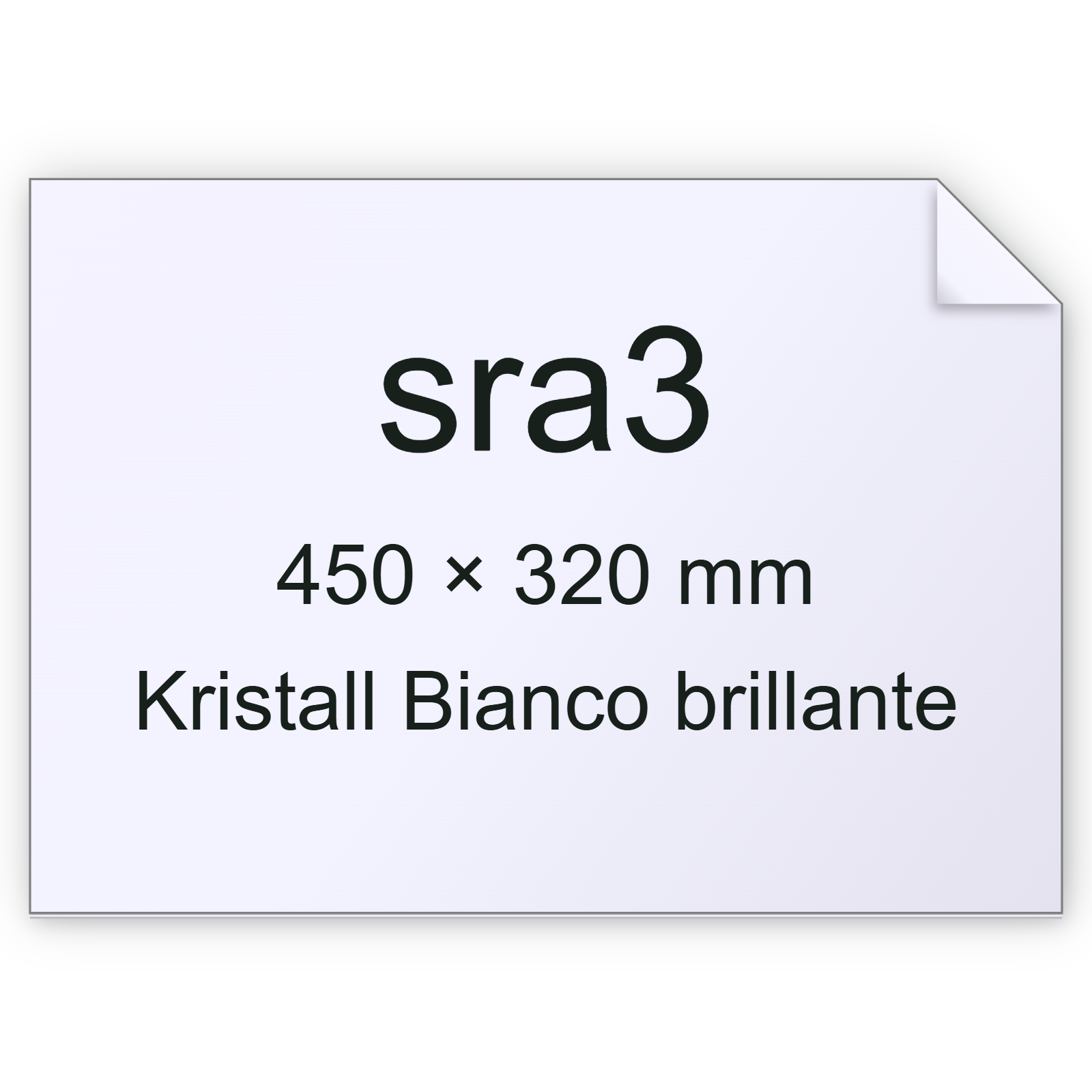 CartoncinoKristall, Munken, BiancoBrillante, 120gr, sra3 bra1757sra3