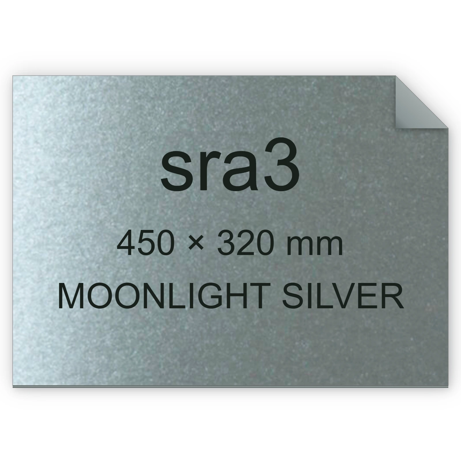 Cartoncino Favini, Majestic Classic, 290 g/m², SRA3, MOONLIGHT SILVER bra754sra3