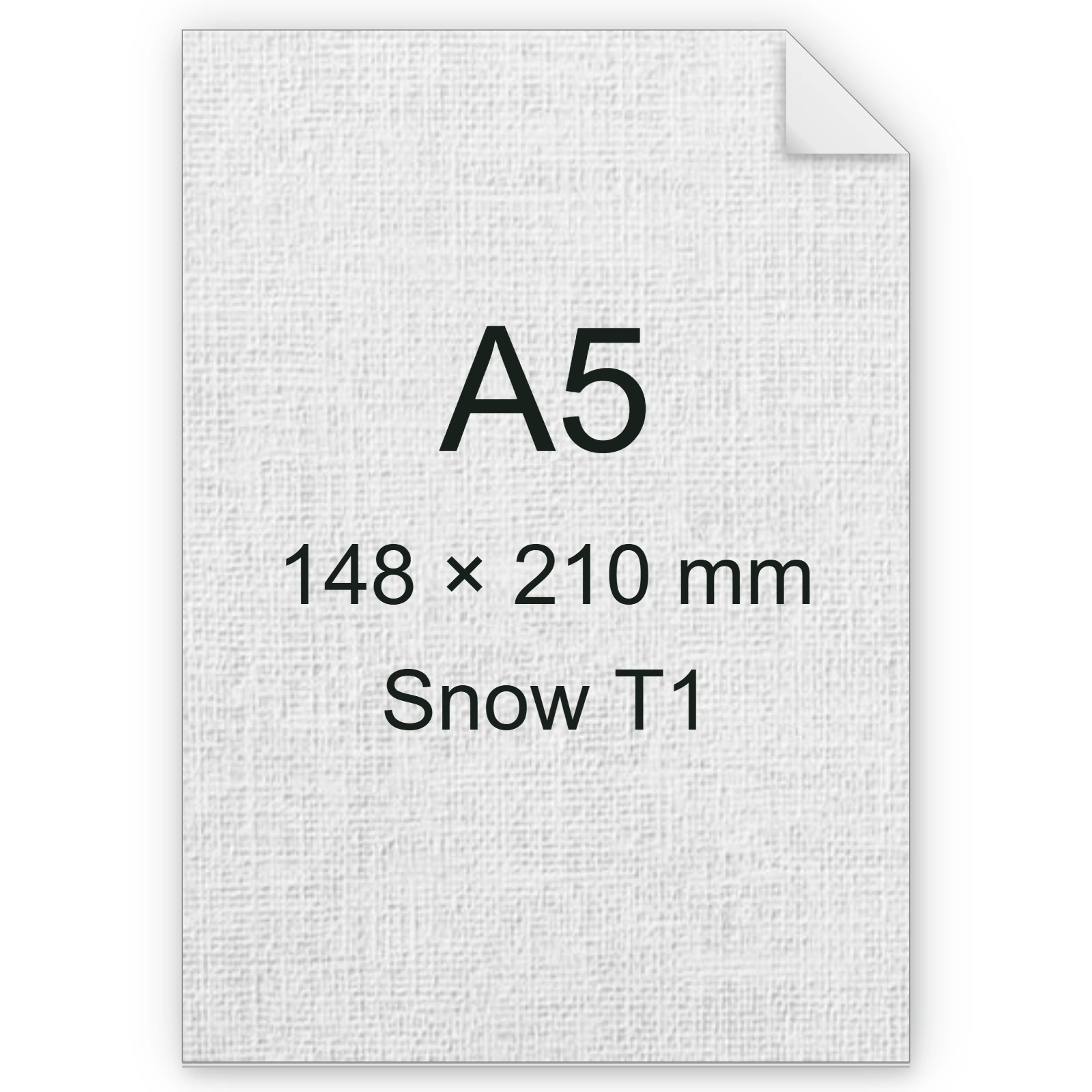 Carta Favini, Classy Covers, 115 g/m², A5, SNOW T1 bra6639a5