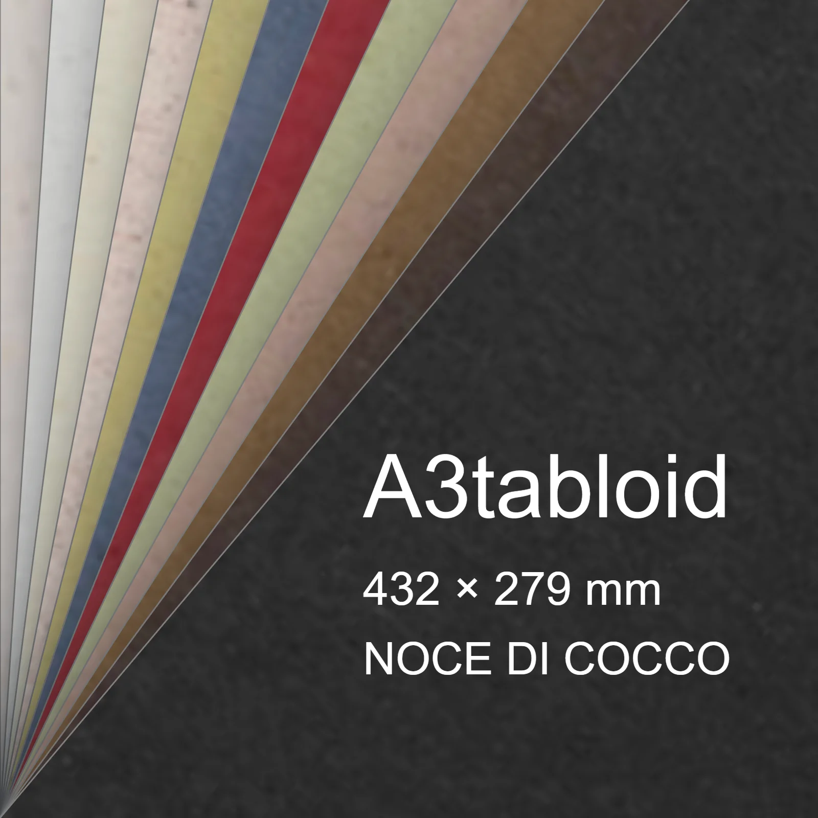 Cartoncino Favini, Crush, 120 g/m², A3tabloid, NOCE DI COCCO bra6723a3tabloid - immagine aggiuntiva
