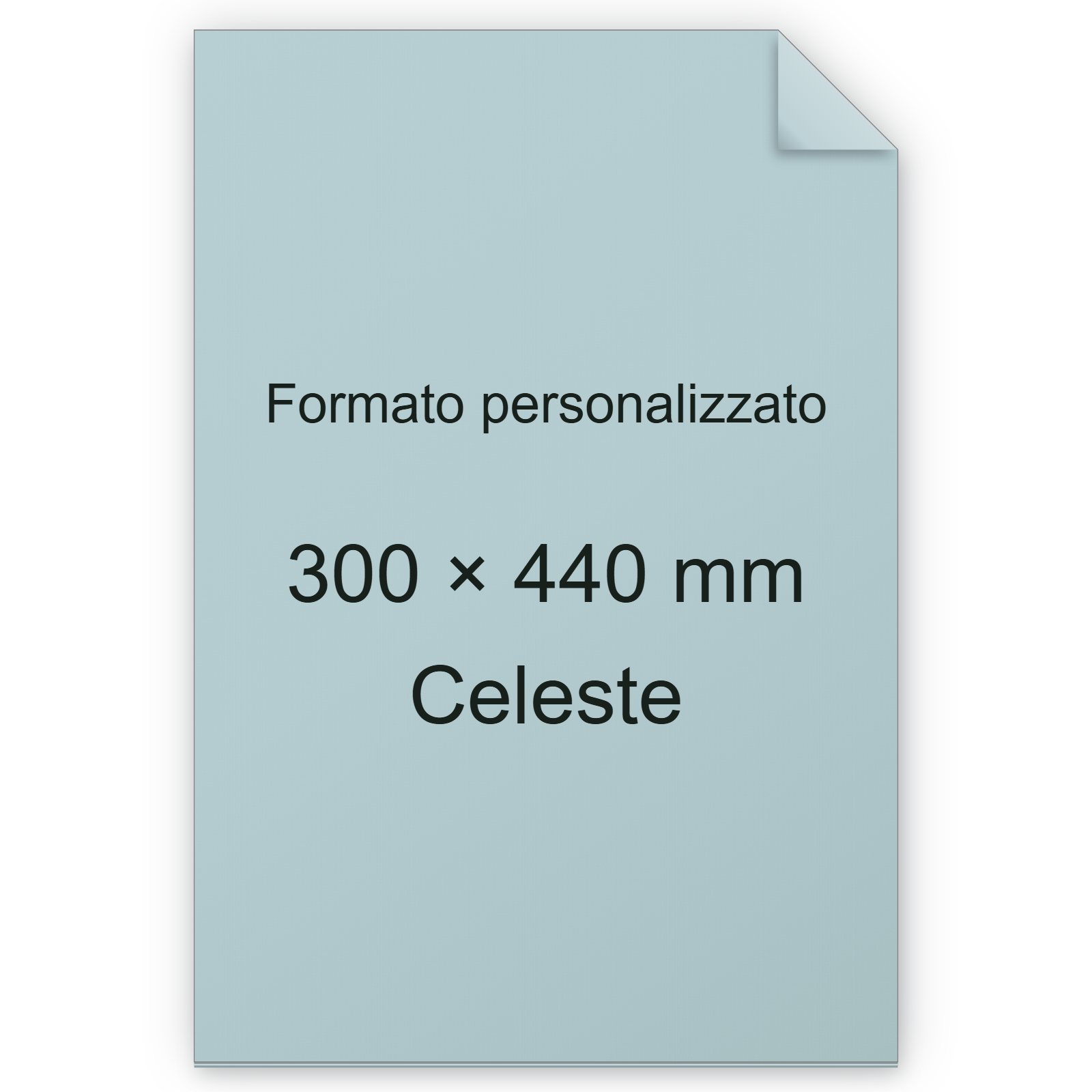 Cartoncino Favini, Burano, 140 g/m², 300x440 mm, CELESTE 03 bra835A3+