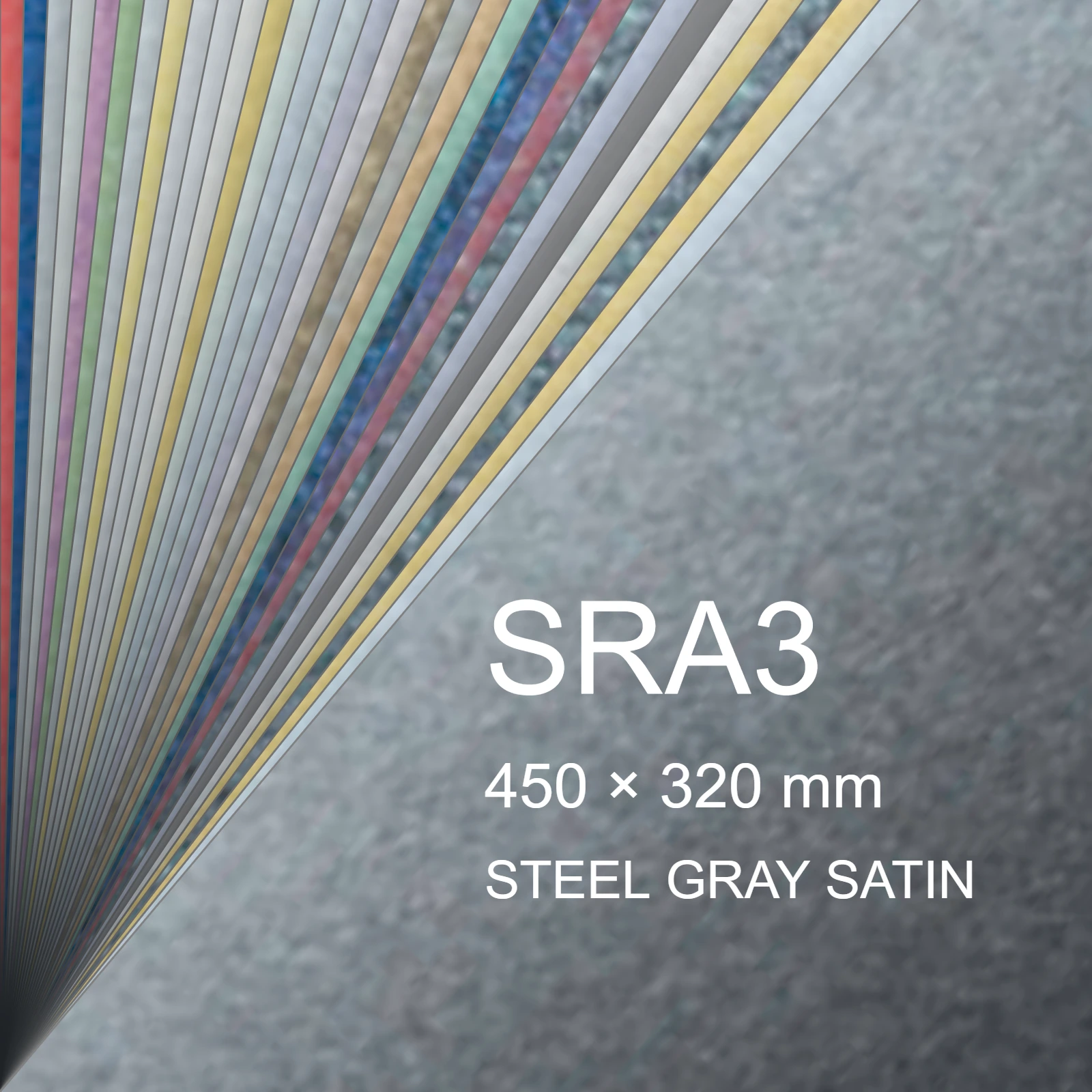 Cartoncino Favini, Majestic Satin, 290 g/m², SRA3, STEEL GRAY SATIN bra1003sra3 - immagine aggiuntiva