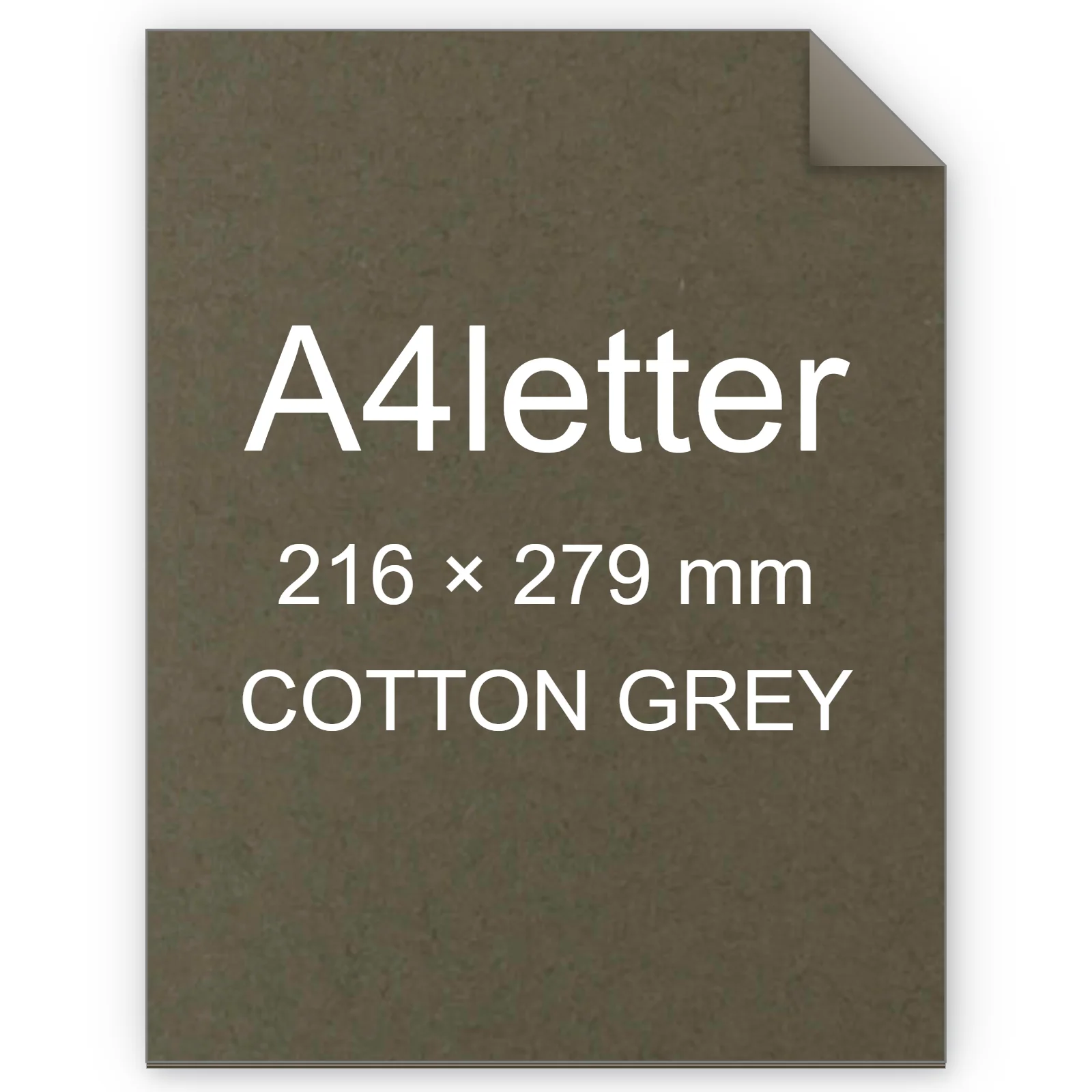 Cartoncino Favini, Refit, 120 g/m², A4letter, COTTON GREY bra6733a4letter