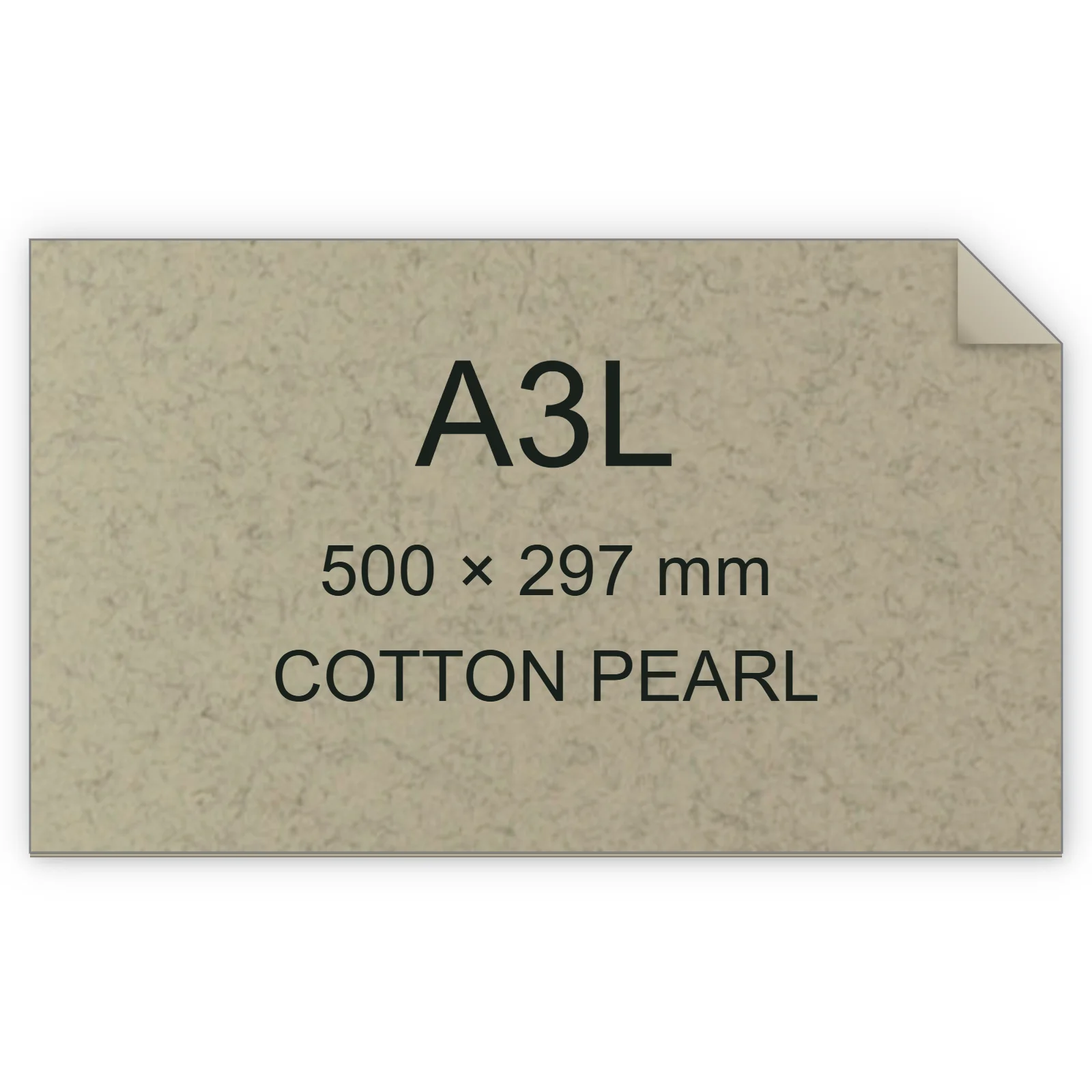 Cartoncino Favini, Refit, 120 g/m², A3L, COTTON PEARL bra6730a3l