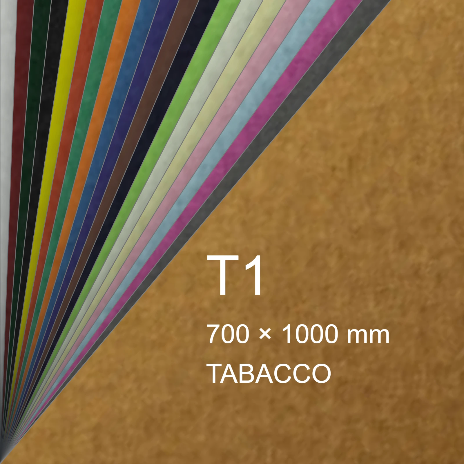 Cartoncino Favini, Prisma Color Monoruvido, 220 g/m², T1, TABACCO 10 FAVA33H201 - immagine aggiuntiva