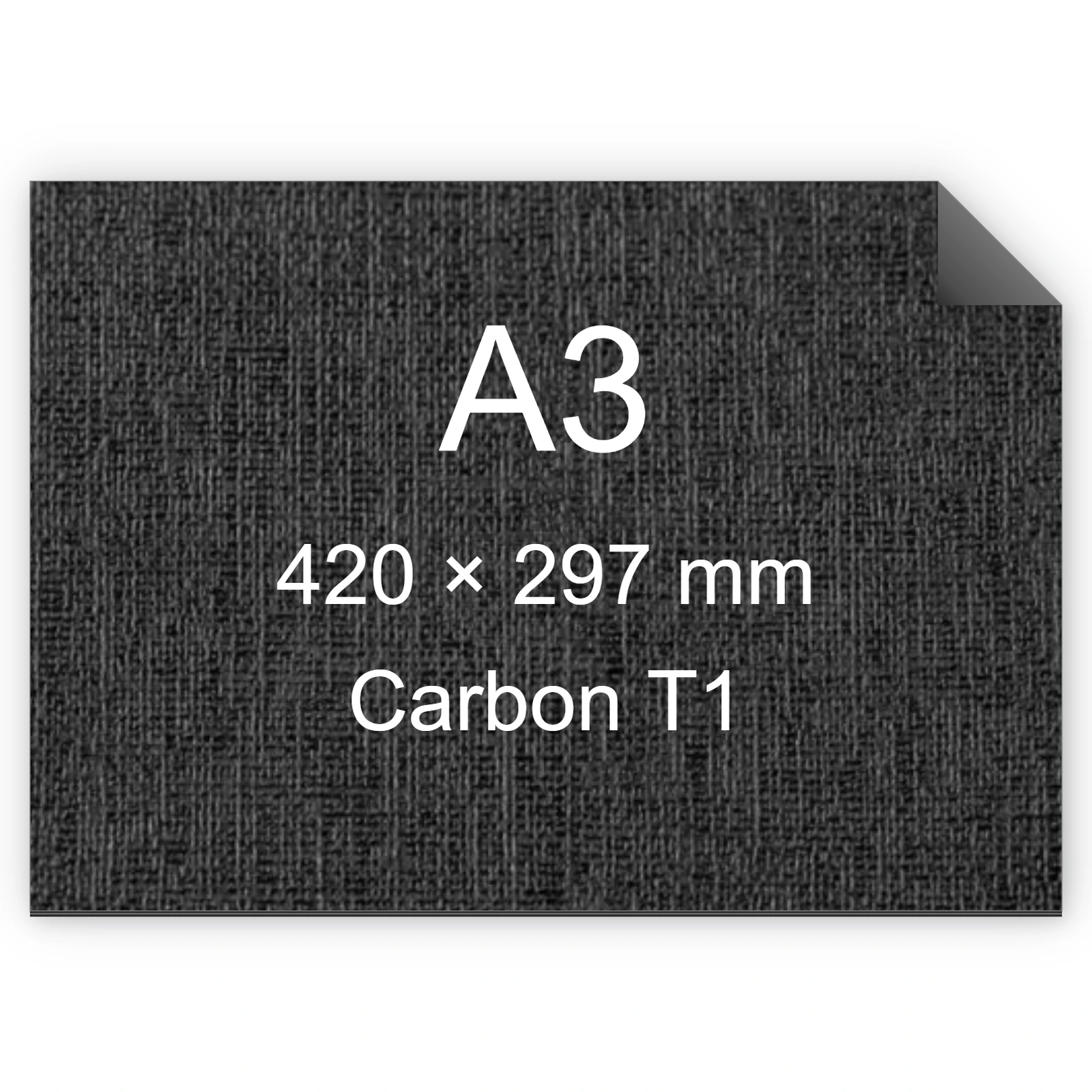 Carta Favini, Classy Covers, 115 g/m², A3, CARBON T1 bra6647a3