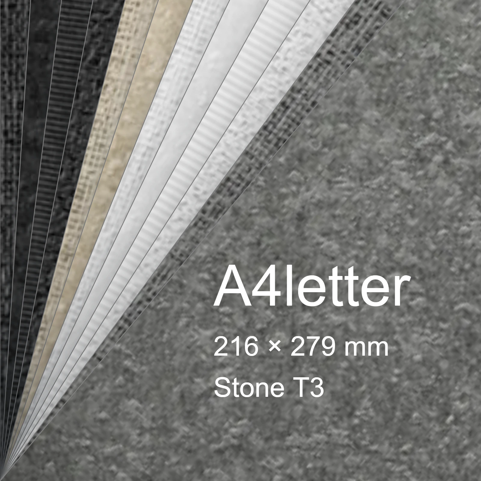 Carta Favini, Classy Covers, 115 g/m², A4letter, STONE T3 bra6646a4letter - immagine aggiuntiva