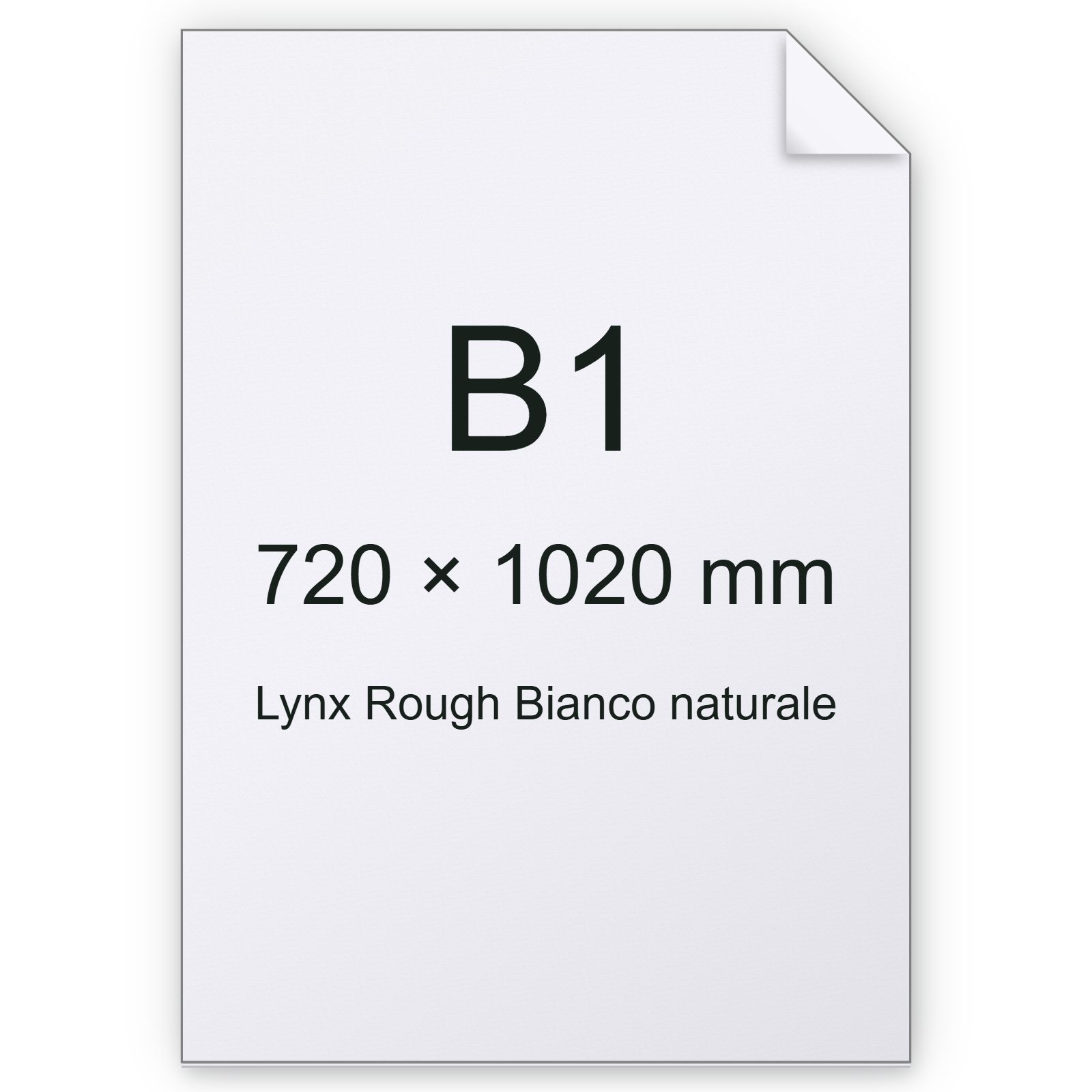 Cartoncino Lynx Rough, Munken, BiancoNATURALE, 120gr, b1 bra2578b1