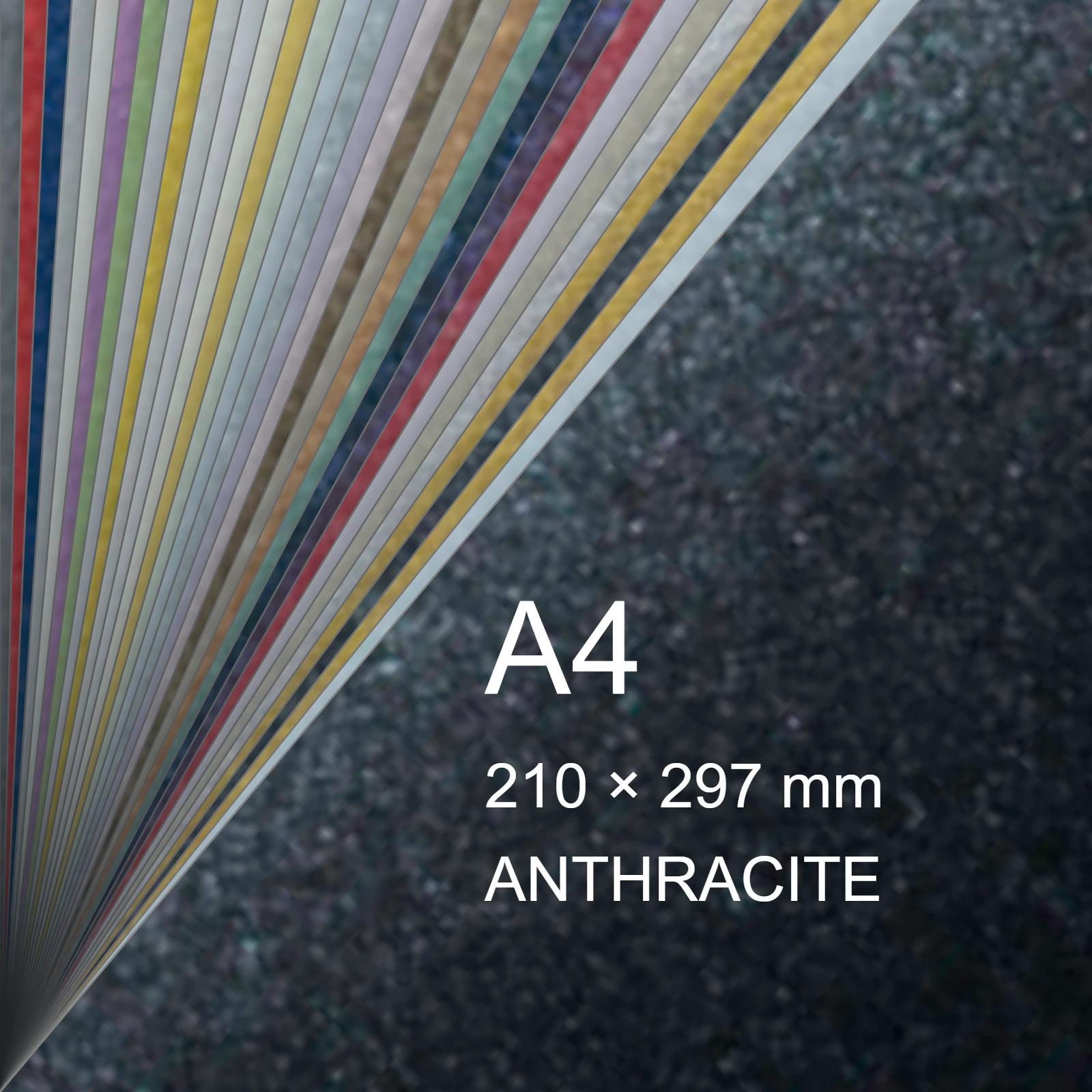 Cartoncino Favini, Majestic Classic, 290 g/m², A4, ANTHRACITE bra765 - immagine aggiuntiva