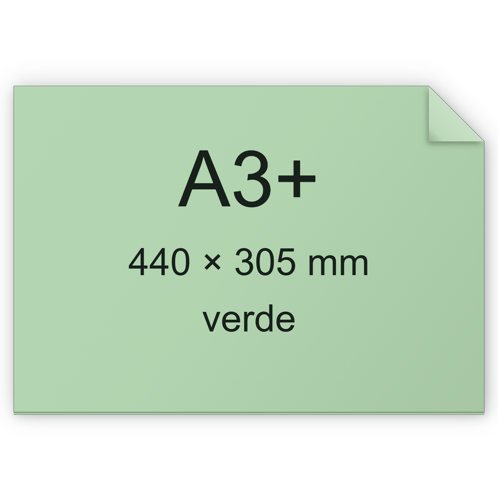 Cartoncino ManilaFormosa VERDE, a3+, 140gr BRA537a3+