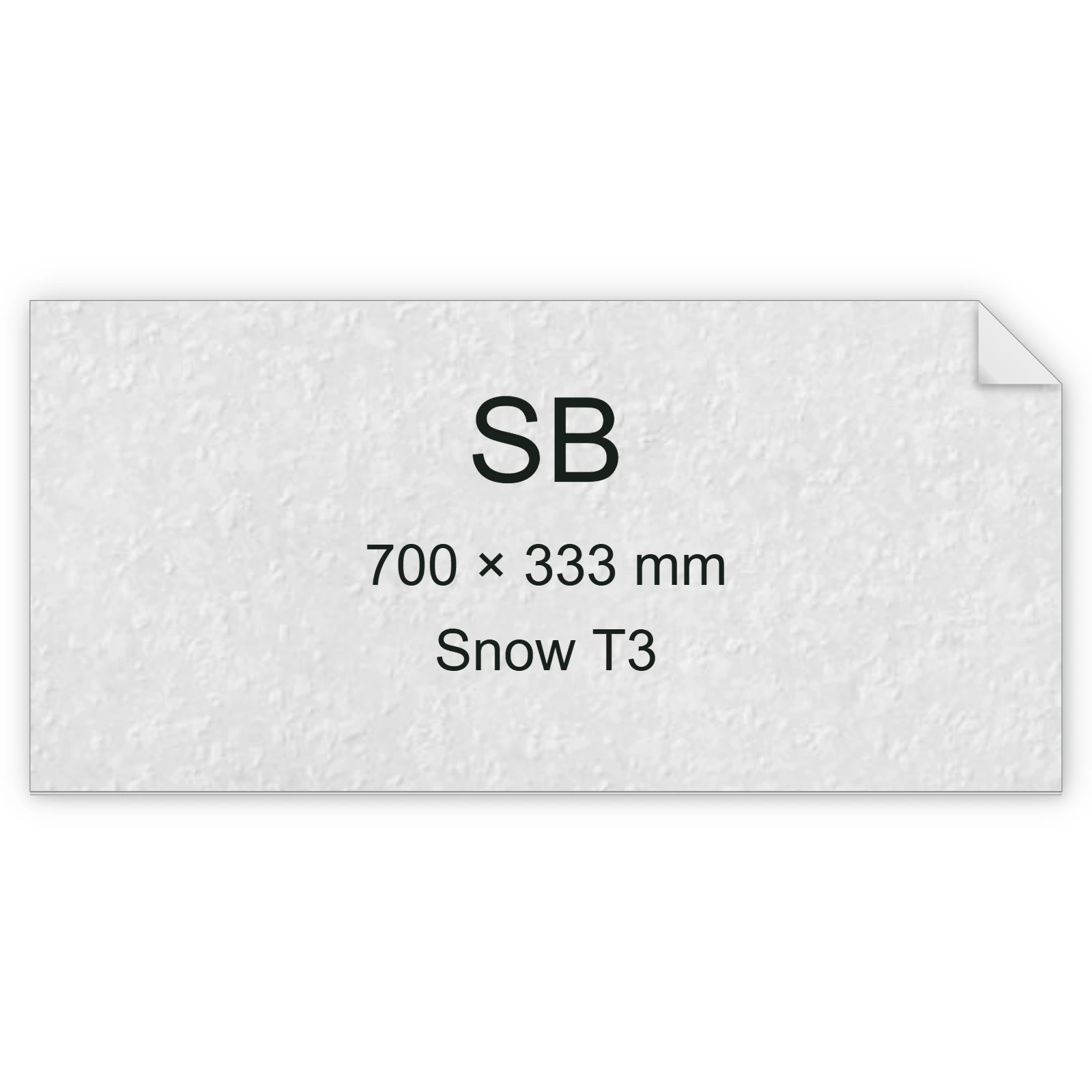 Carta Favini, Classy Covers, 115 g/m², SB, SNOW T3 bra6640sb