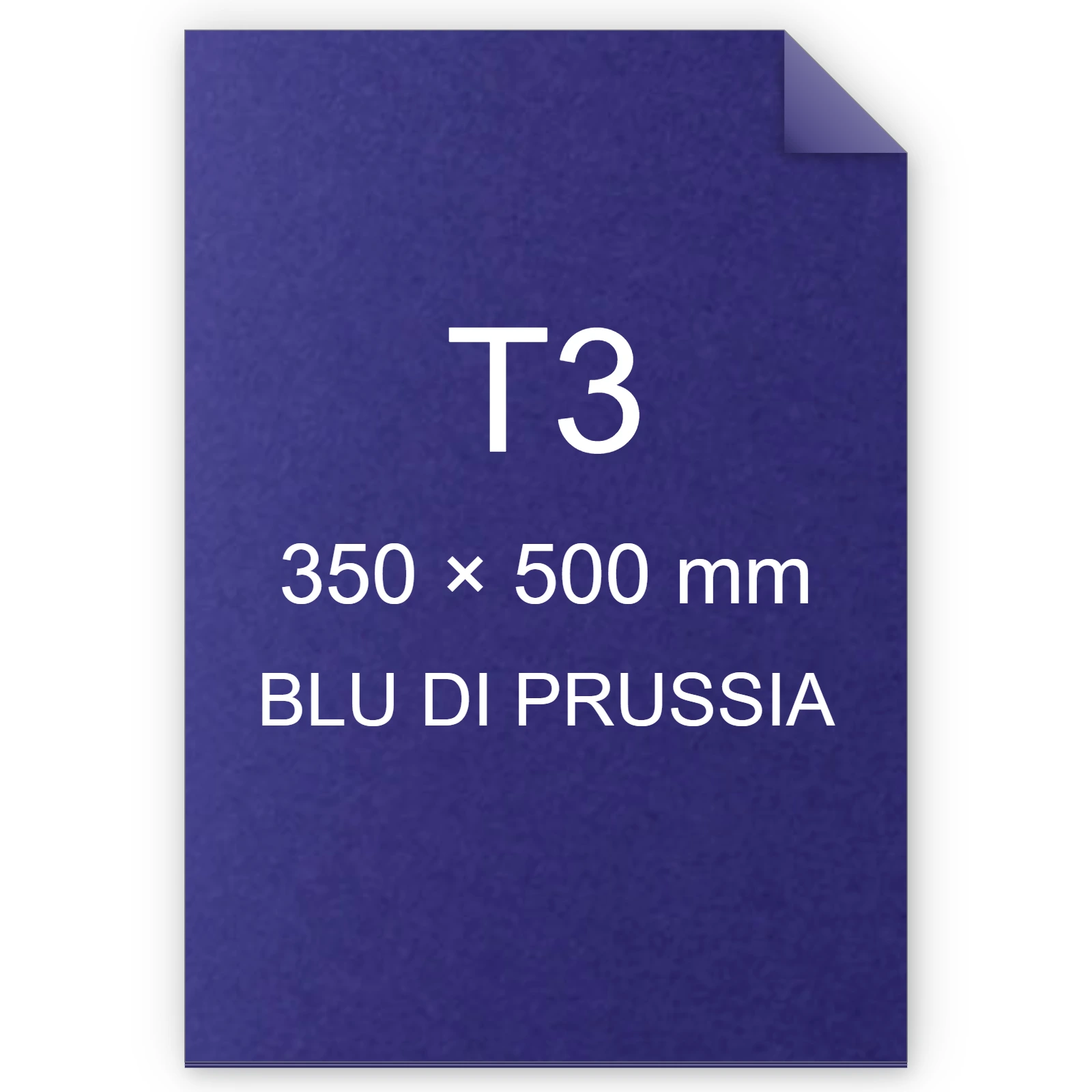 Cartoncino Favini, Bristol Color Sigillo, 200 g/m², T3, BLU DI PRUSSIA 62 FAVA35K013