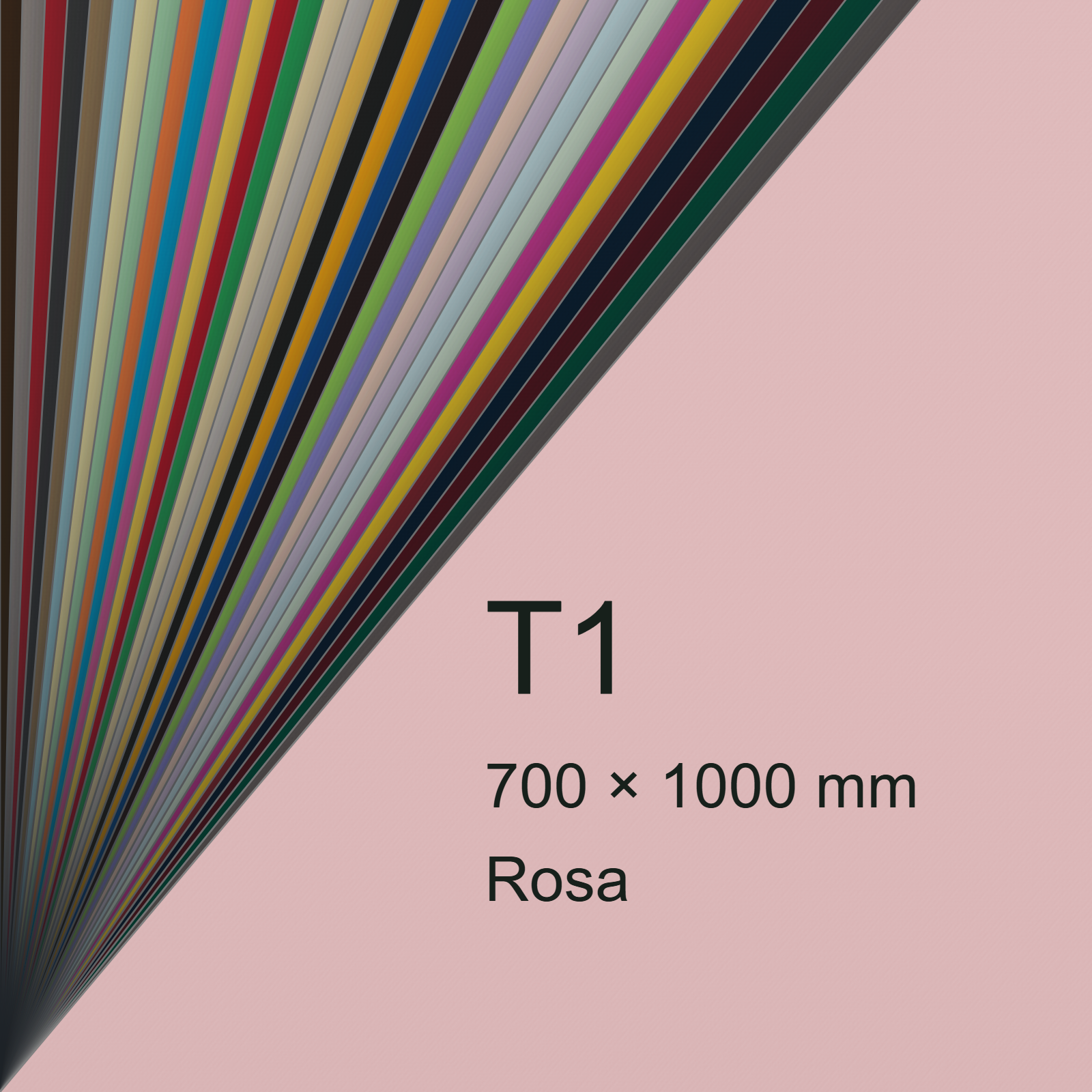 Cartoncino Favini, Burano, 140 g/m², T1, ROSA 10 bra559T1 - immagine aggiuntiva
