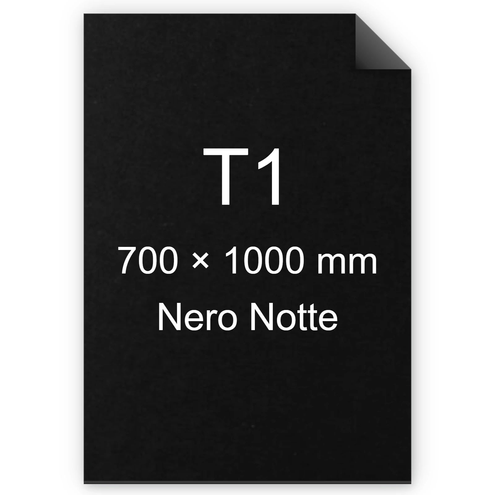 Cartoncino Favini, Burano, 120 g/m², T1, NERO NOTTE 63 bra3343T1